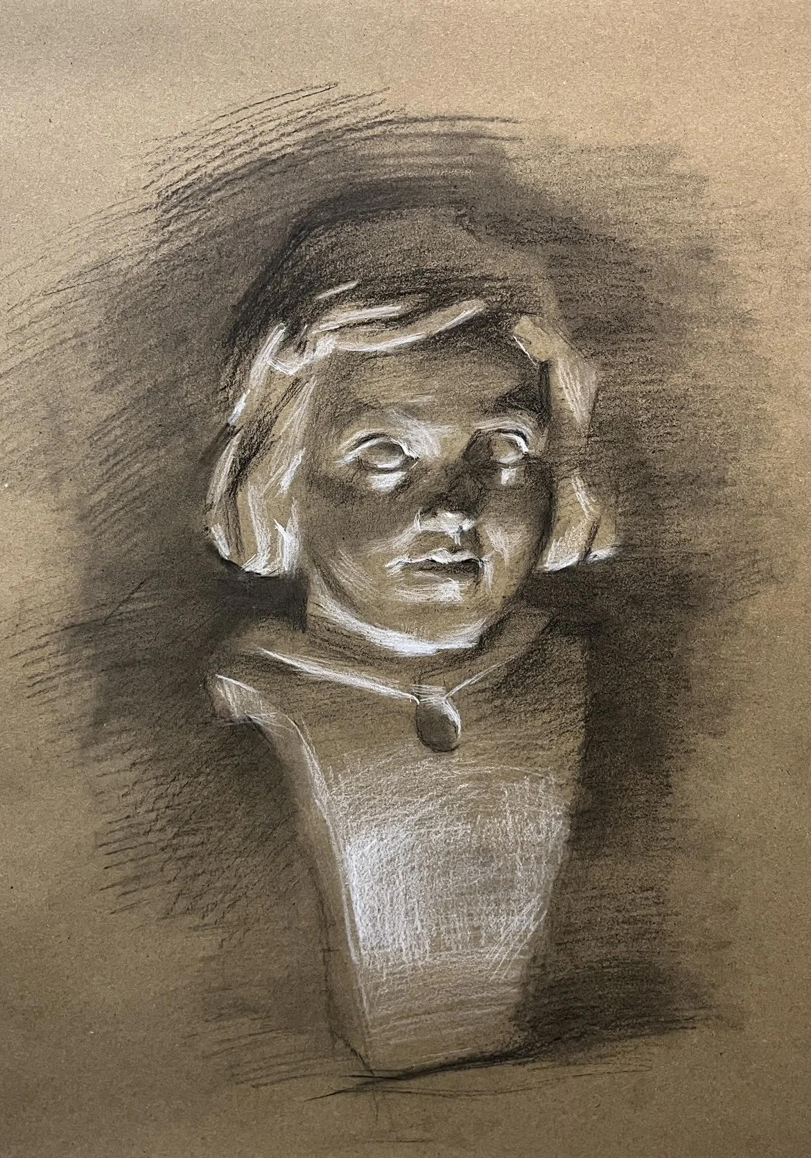 Cast drawing study n.1