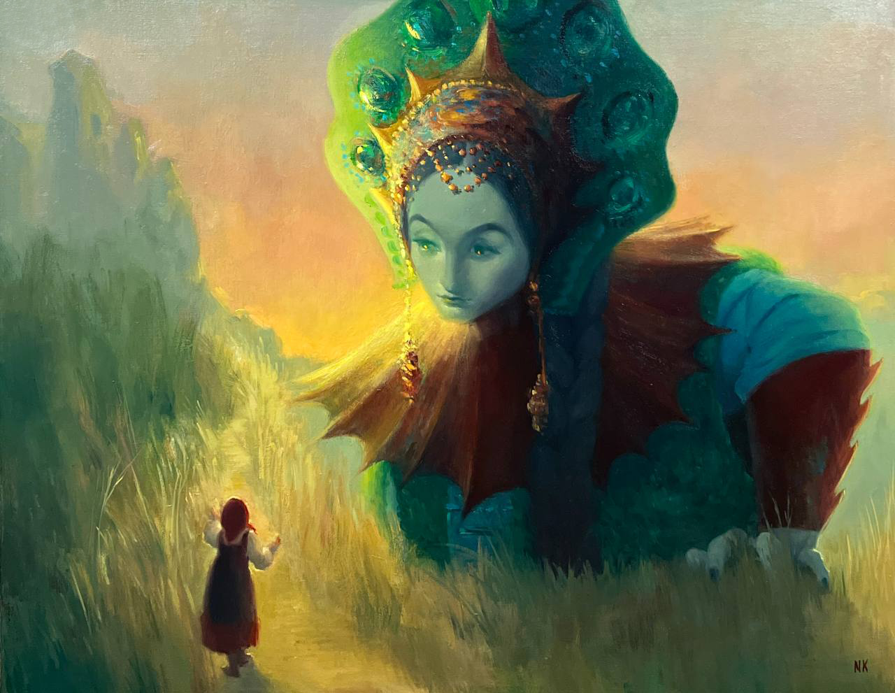 Katya meets The Mistress of the Copper Mountain