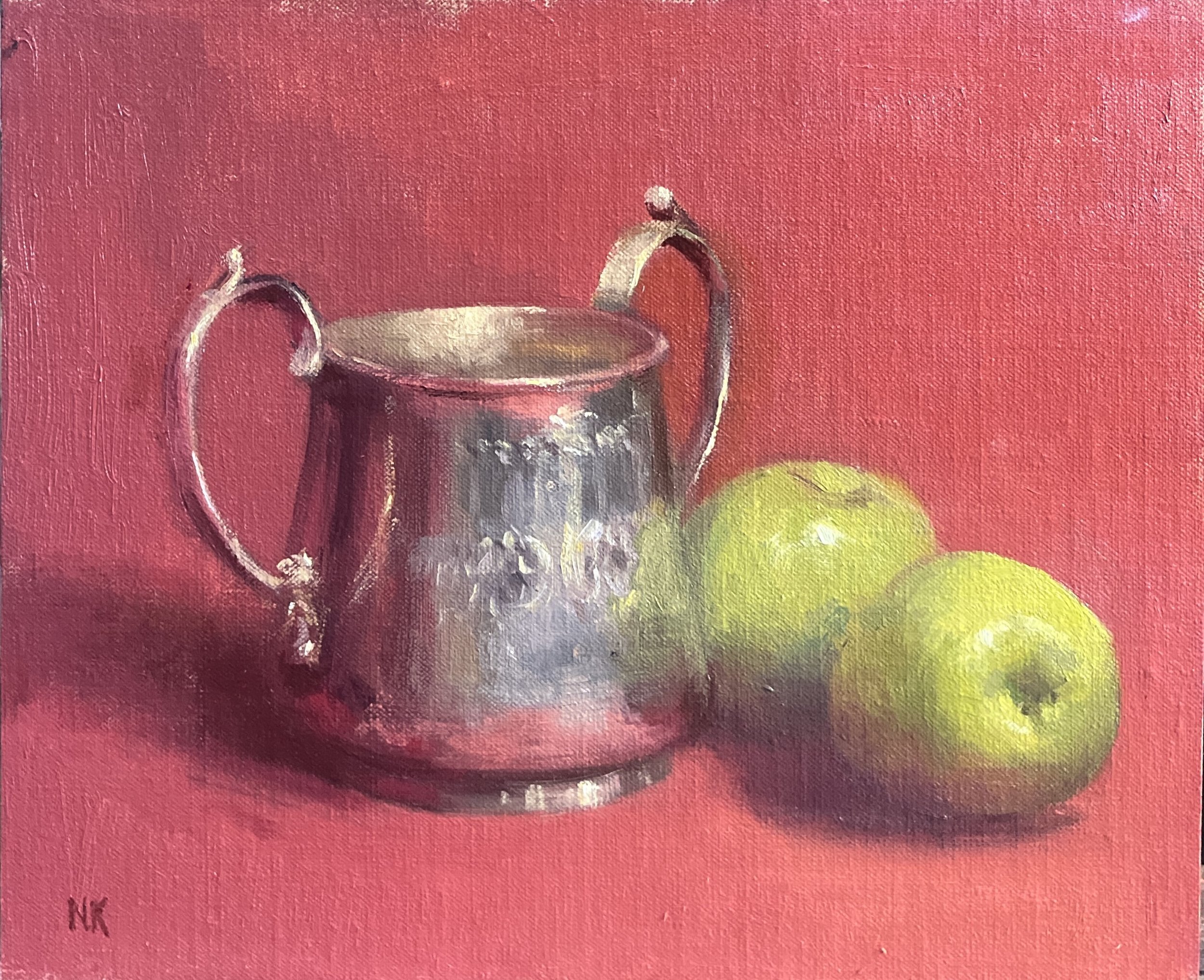 Green Apples & Silver