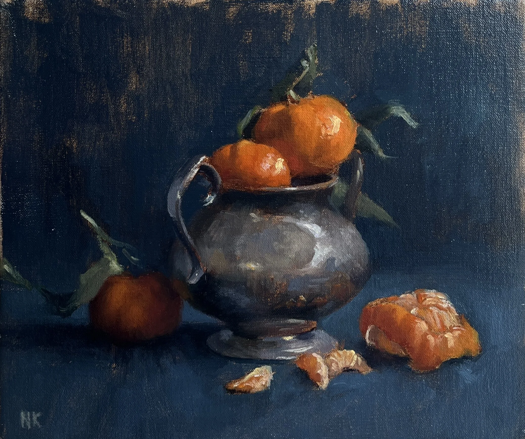 Silver & Tangerines