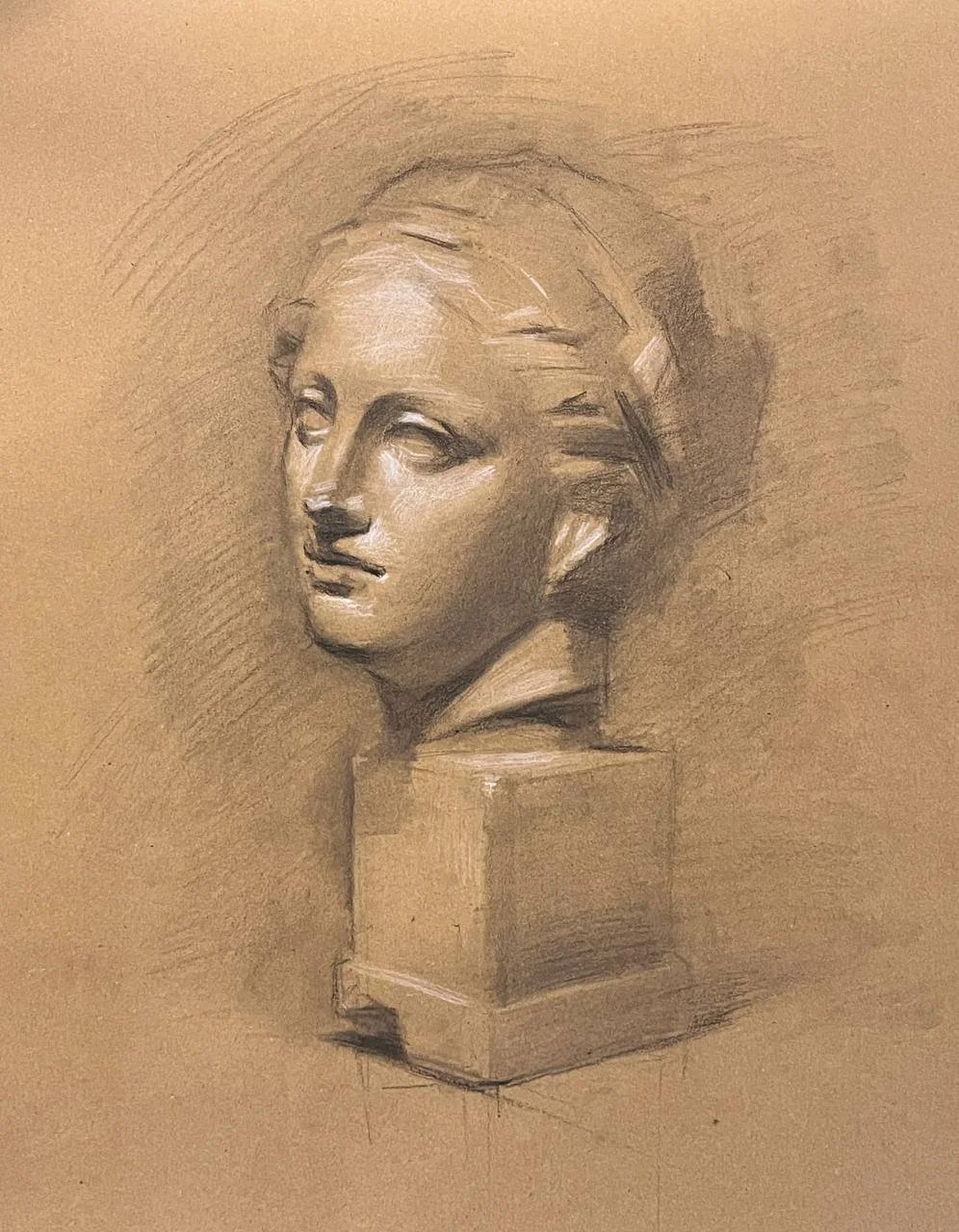 Cast drawing study n.5