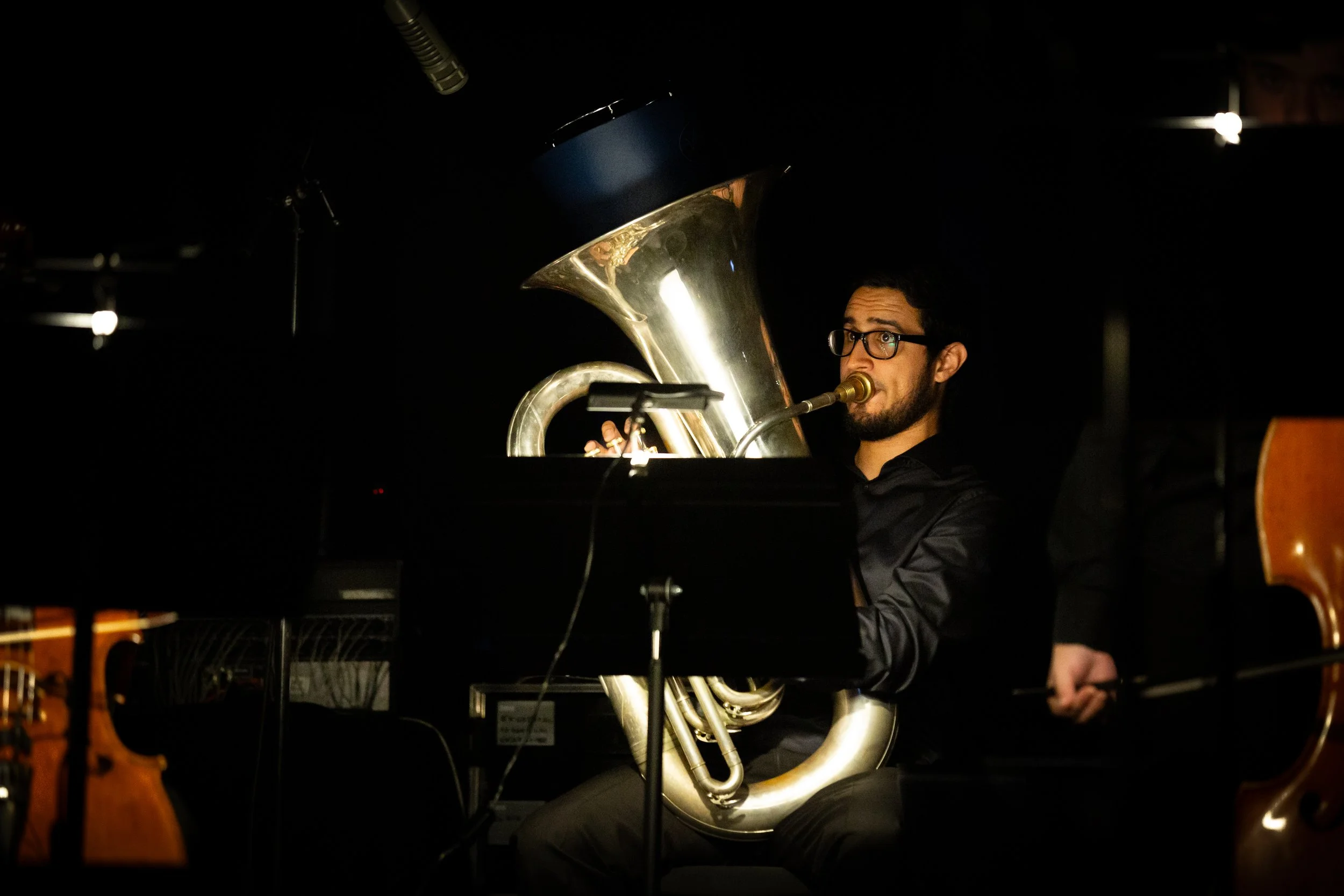 Igor Martínez performs at the Matthew Herbert show: The Horse