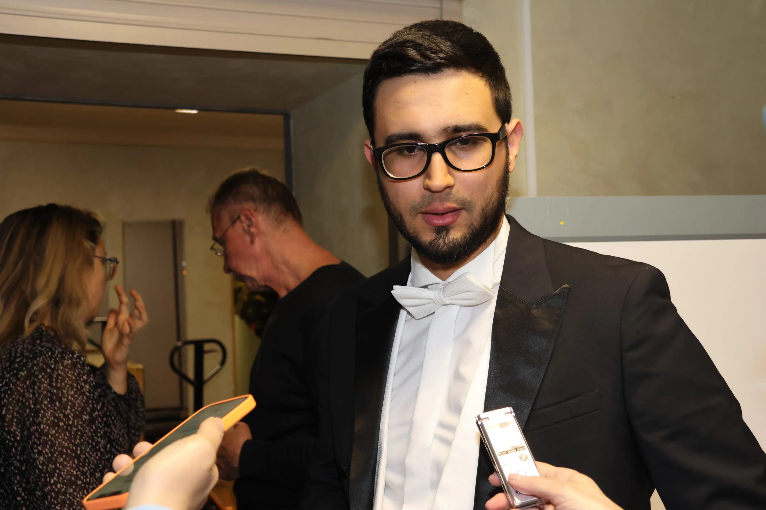 Press interview, Igor Martínez, Yaroslavl music festival