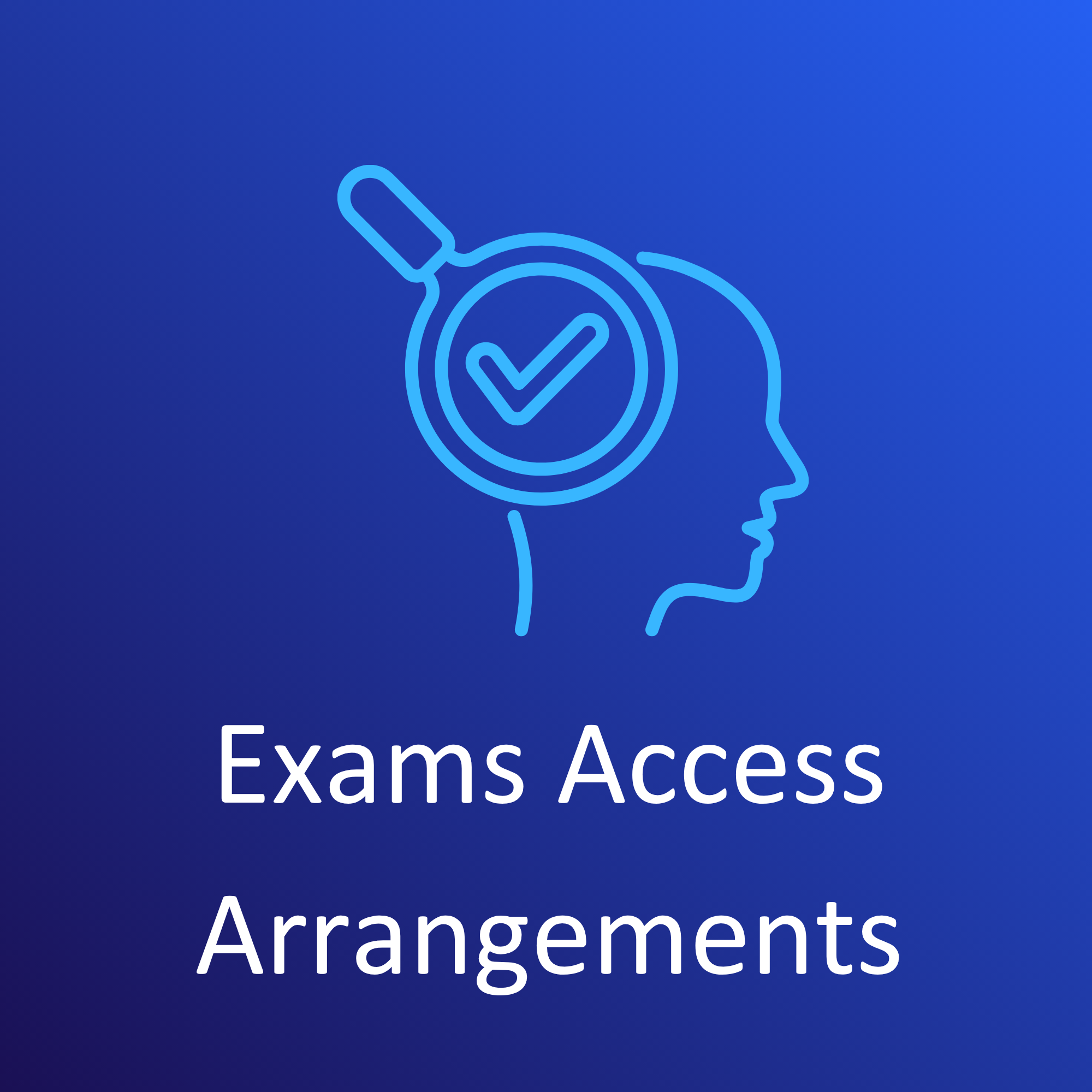 Exams Access Arrangements Assessor