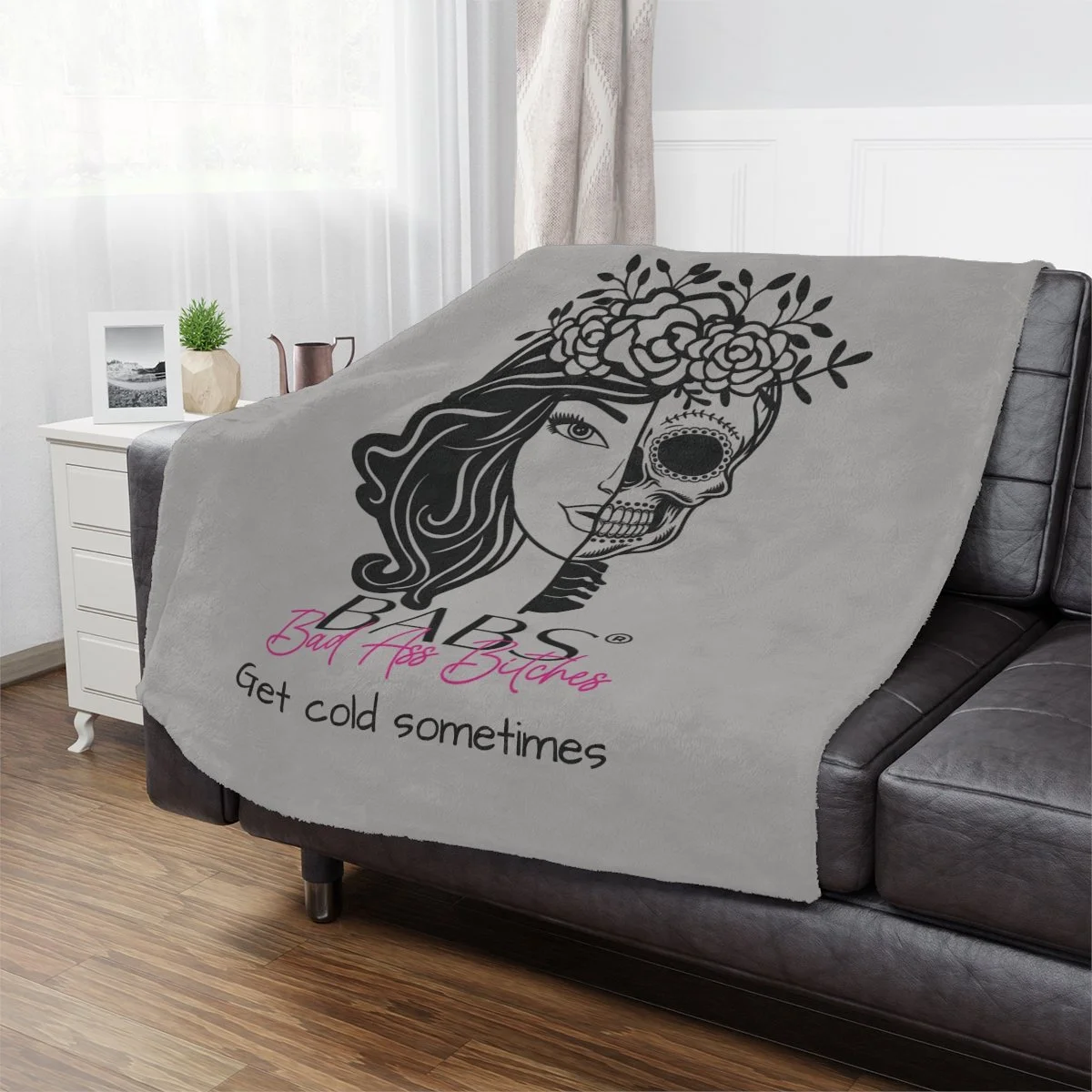 Cold but not Cold Hearted-Throw Blanket