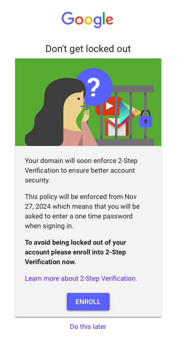 Mac Tip: How To Set Up 2-Step Verification For Google Workspace using Google Authenticator