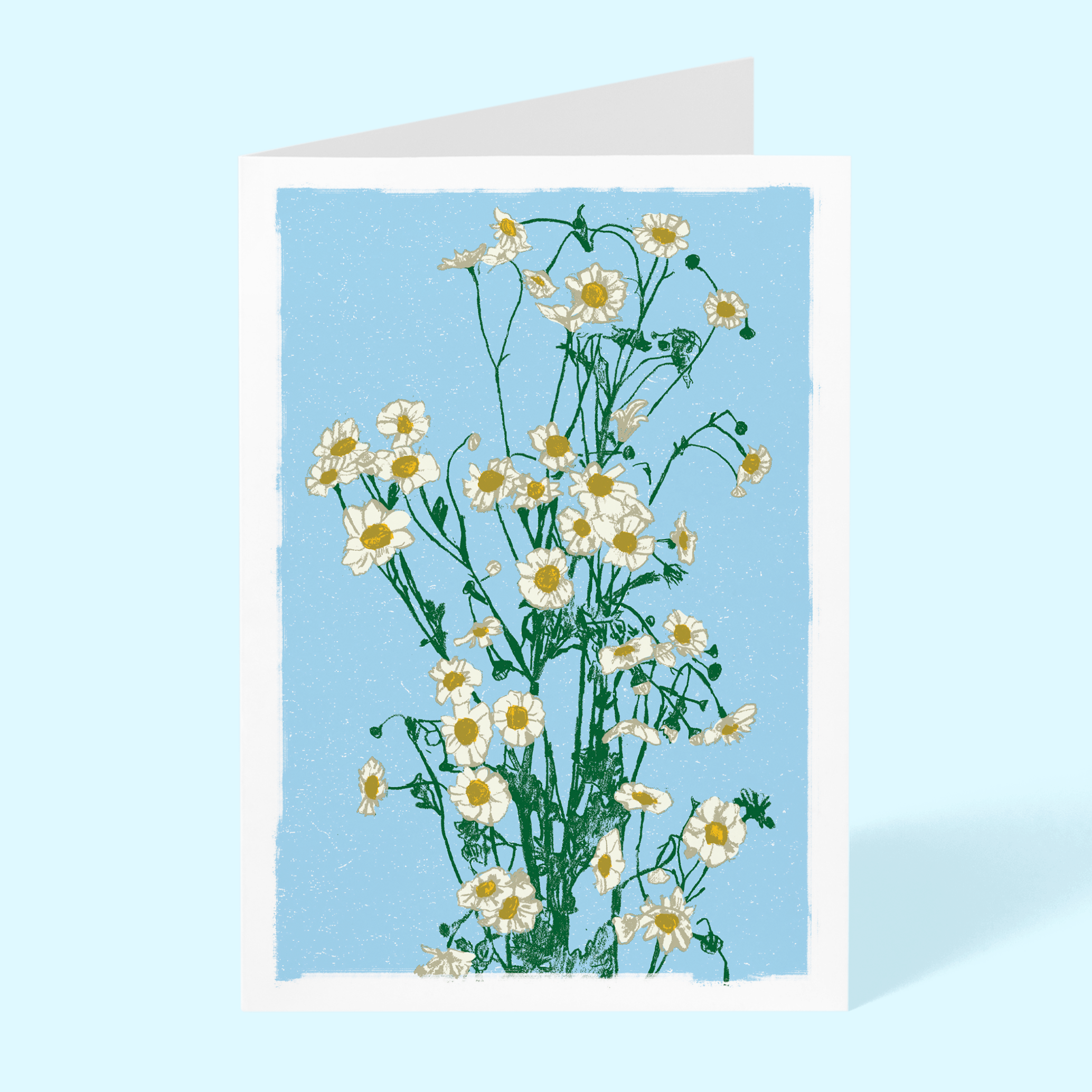 Chamolmile Blank 5"x 7" Greeting Card