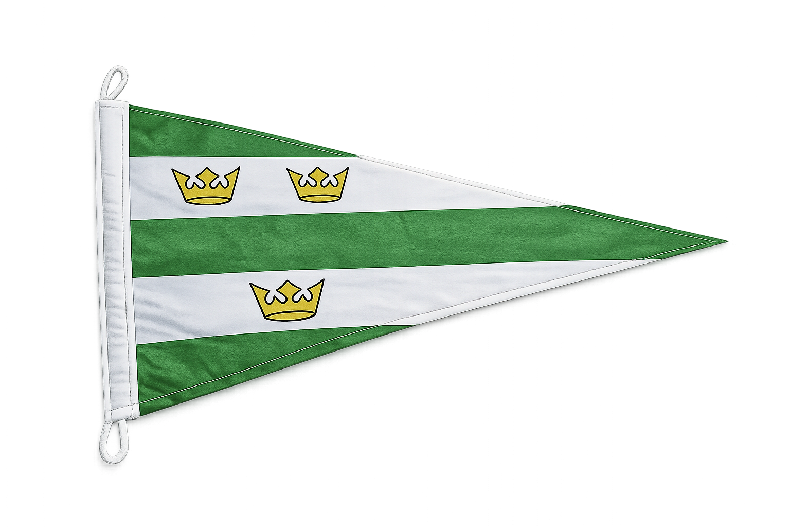 Clubwimpel Gross Plastikschäkel 65 x 103 cm