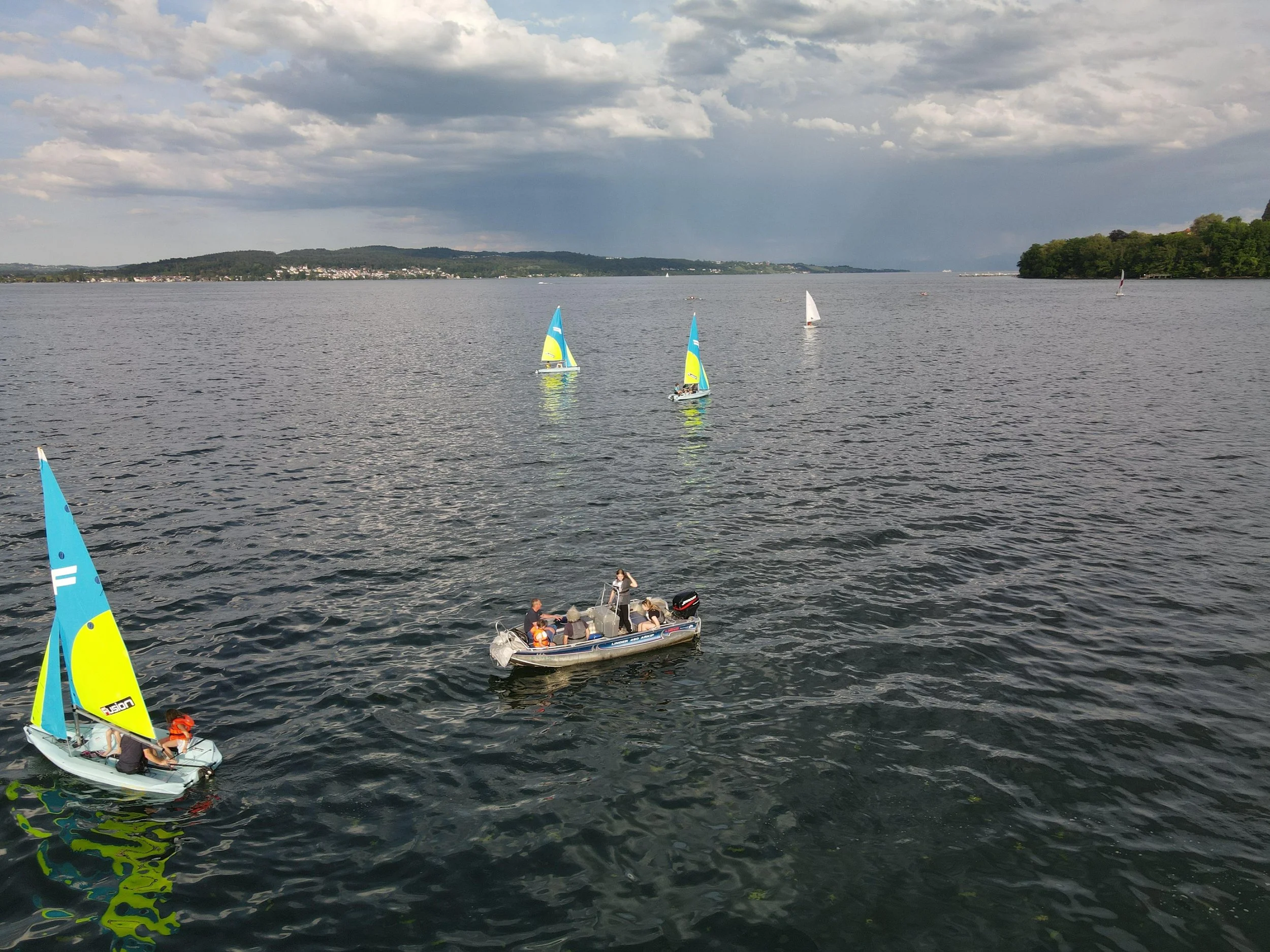 Fusion & Motor Begleiboot