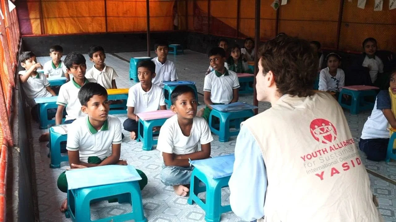 YASID Welcomes International Volunteer to Inspire English Learning at Rohingya Learning Centre