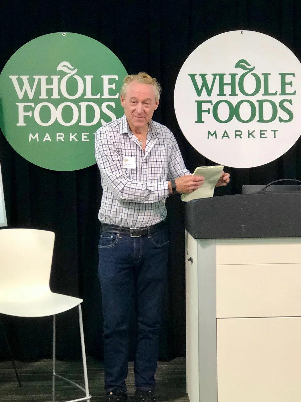 Former Whole Foods Market board member and Celestial Seasonings founder Mo Siegel opens the Brand Innovators summit in Austin on May 2