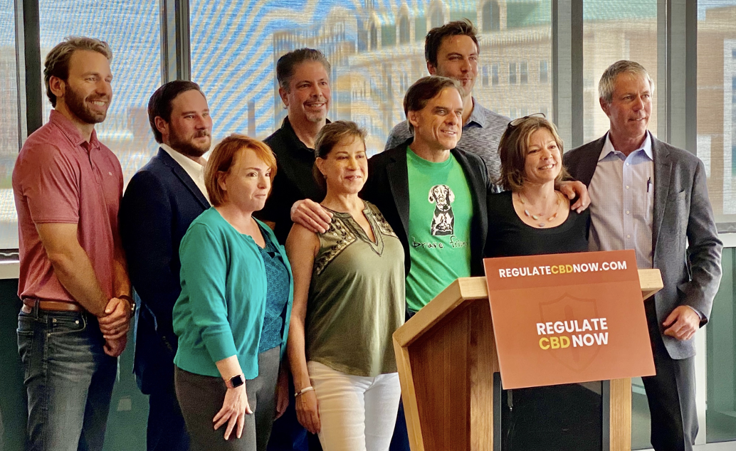 Members of the U.S. Hemp Roundtable announced on June 18 the launch of “Regulate CBD Now,” an online campaign to encourage passage of national legislation allowing access to CBD in dietary supplements and food and beverage products. Photo: Let’s Talk Hemp