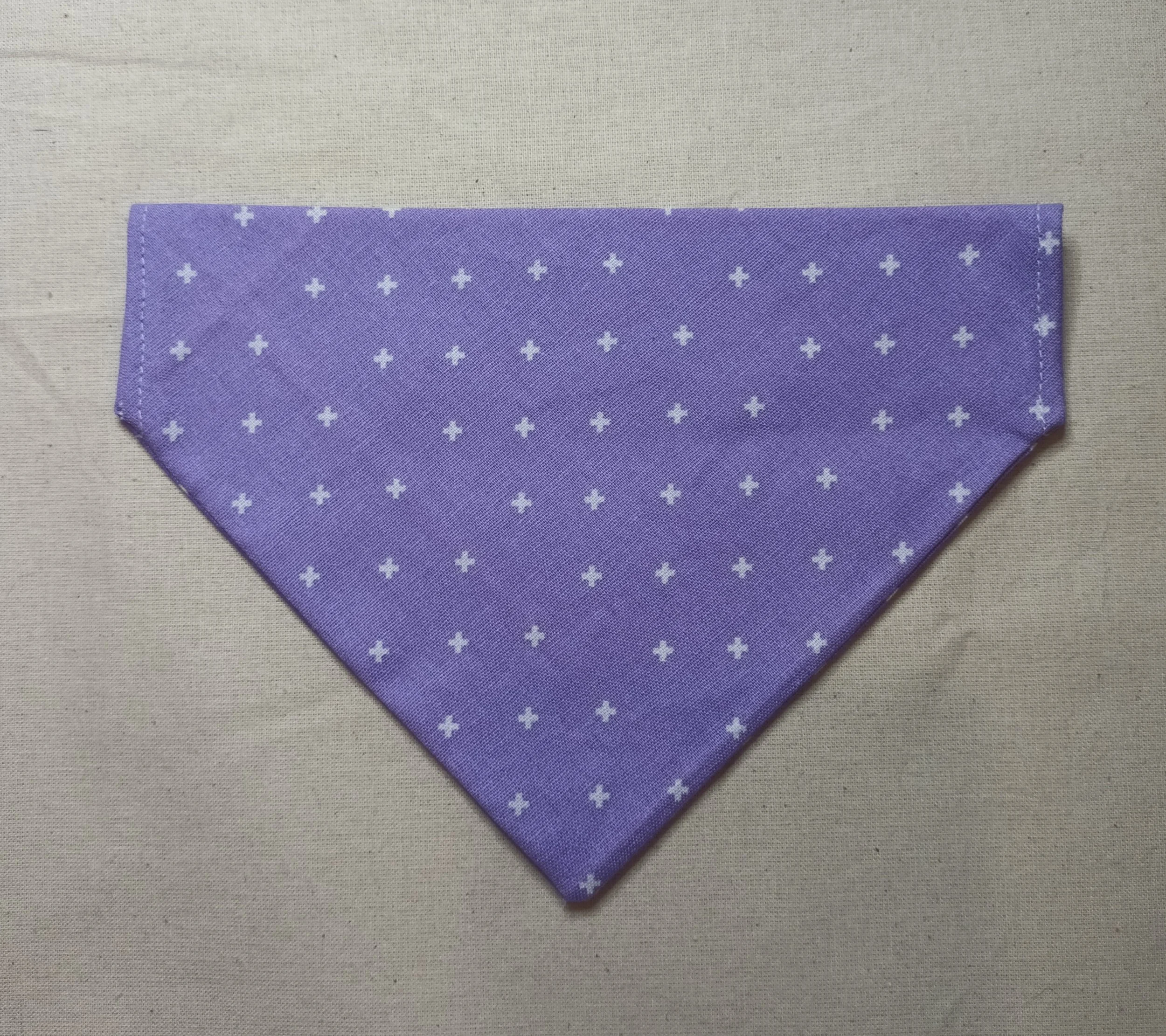 PURPLE + OVER COLLAR BANDANA - Small