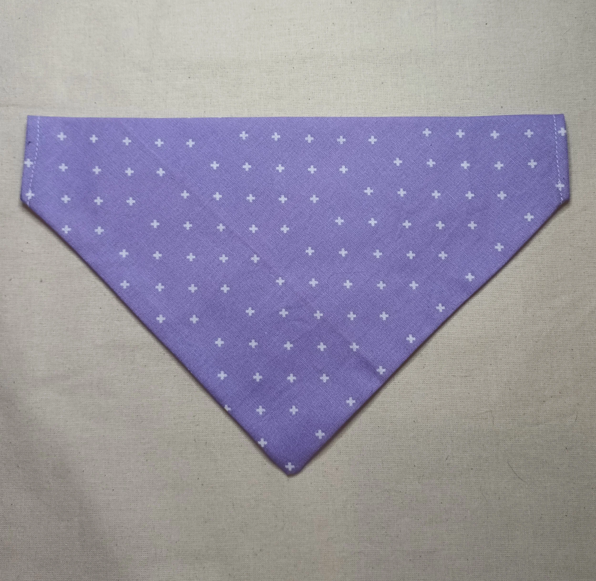 PURPLE + OVER COLLAR BANDANA - Medium