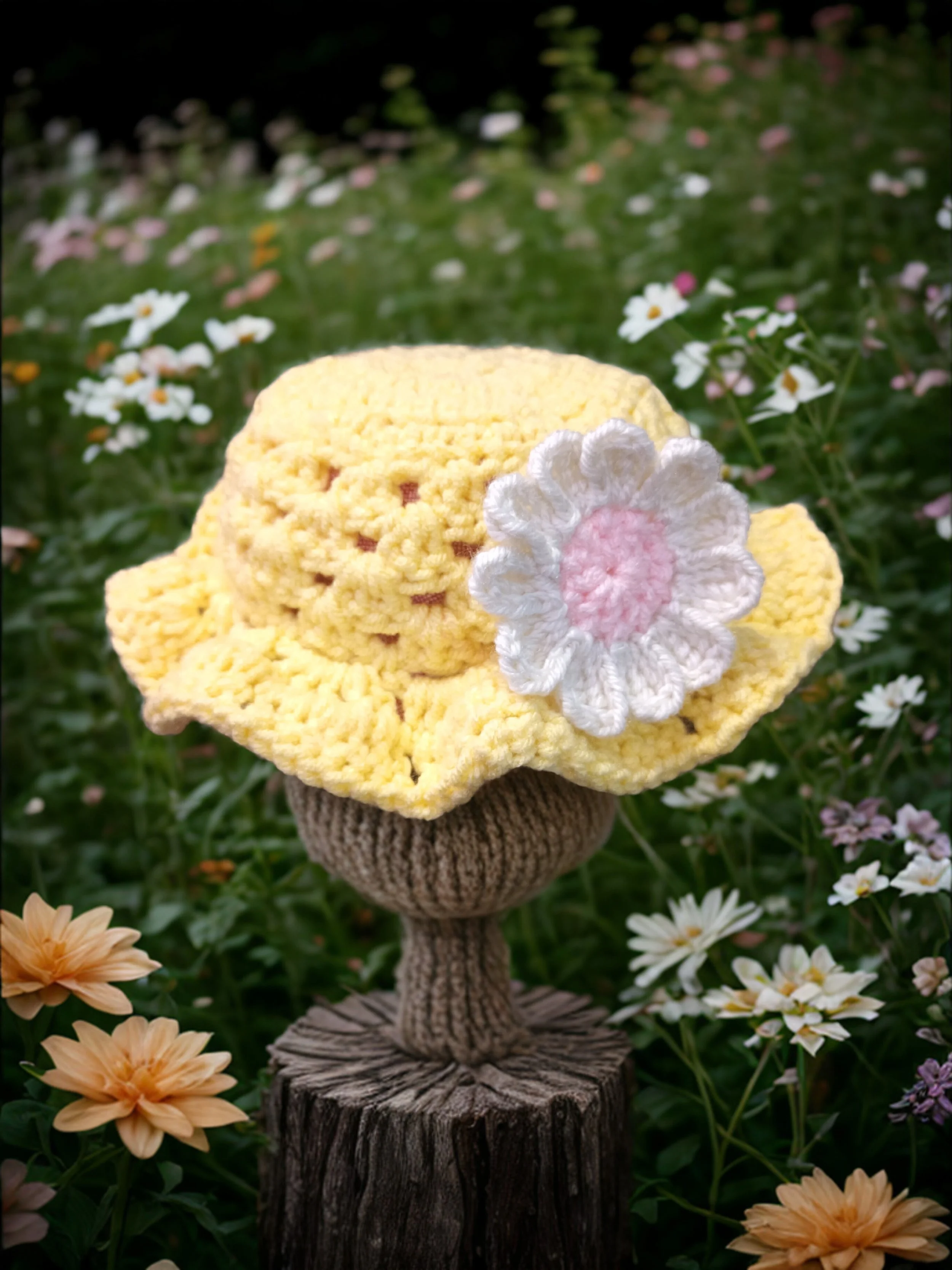 DAISY BUCKET HAT