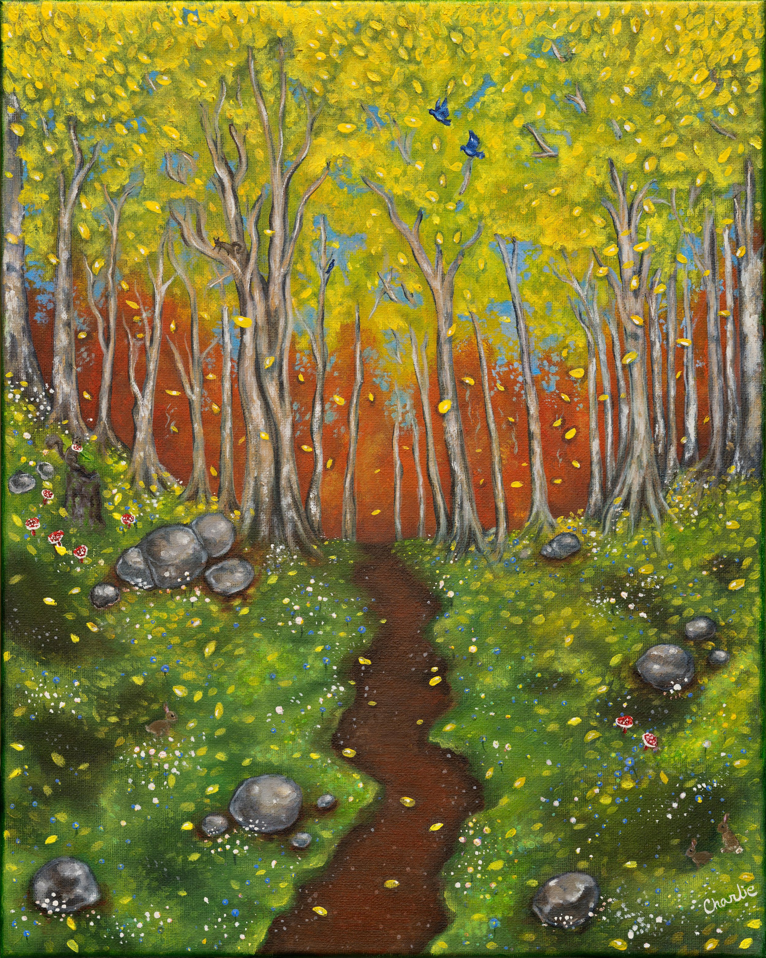 Charlie Fitzgerald Forest Painting.jpg