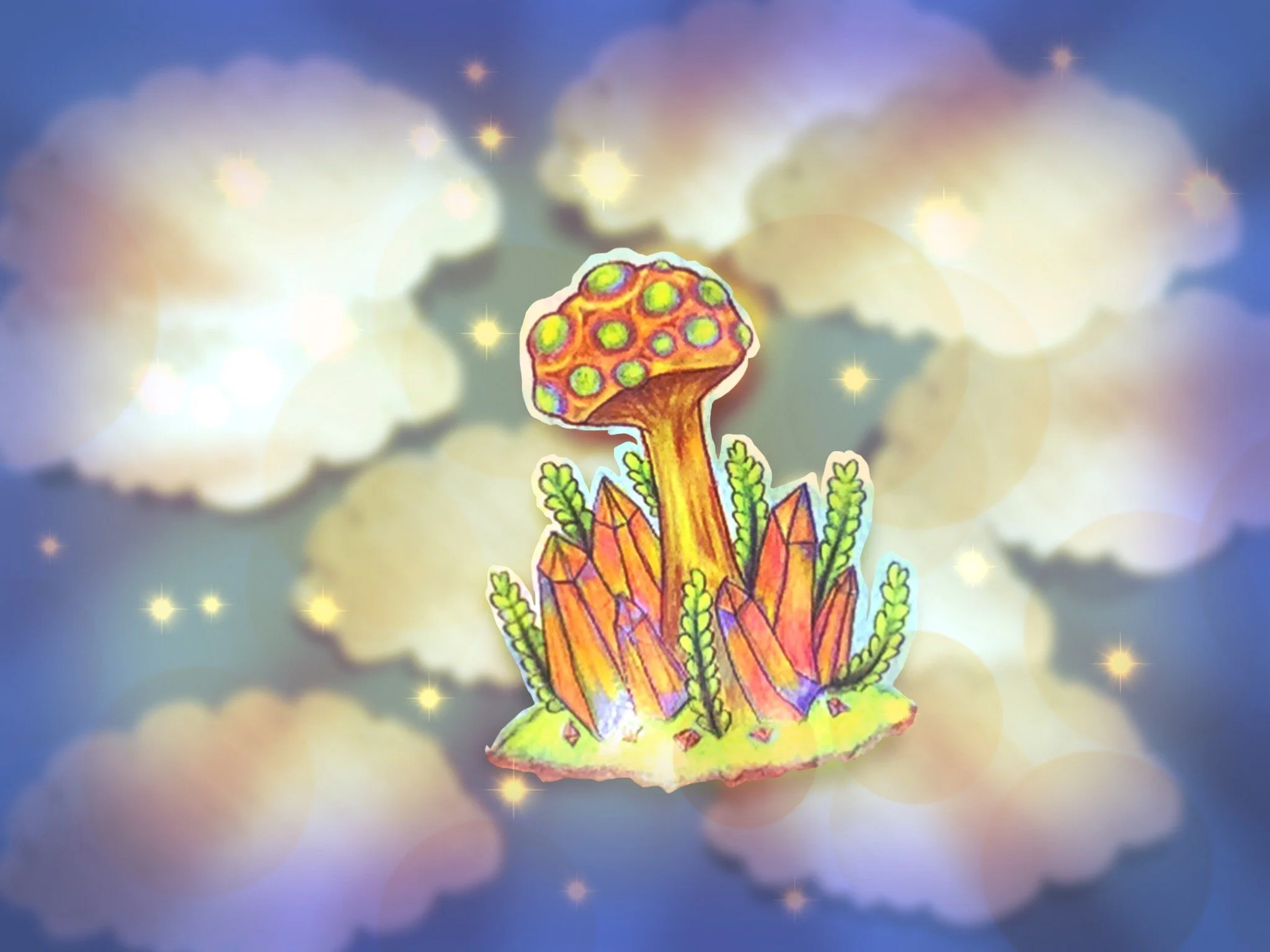 Whimsical Mushroom Animation by Charlie Elizabeth