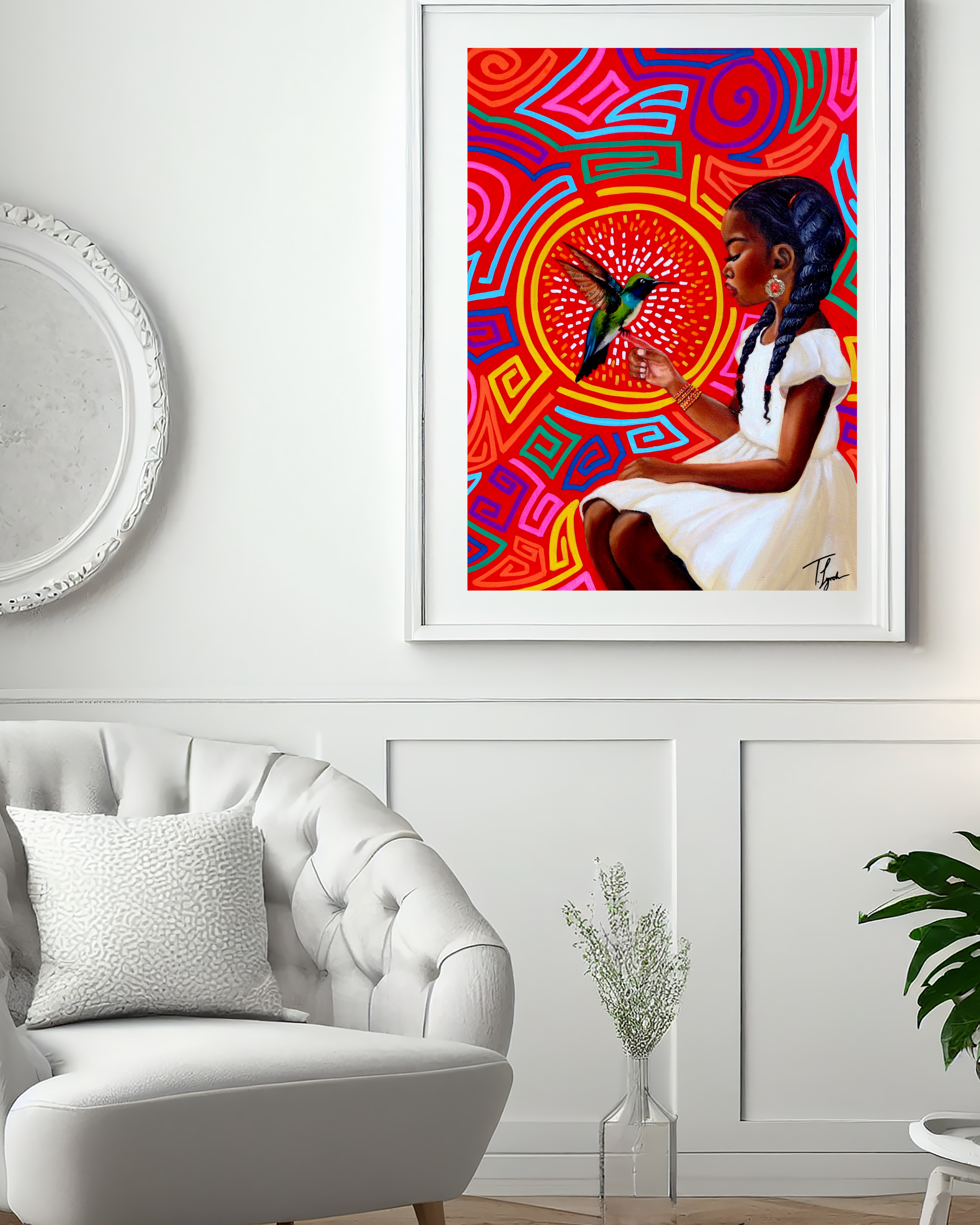 "Irene" Archival Premium Art Print Poster