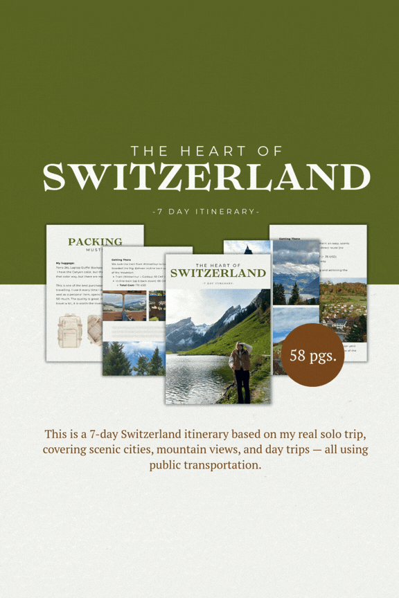 7-Day Switzerland Itinerary – Digital Travel Guide