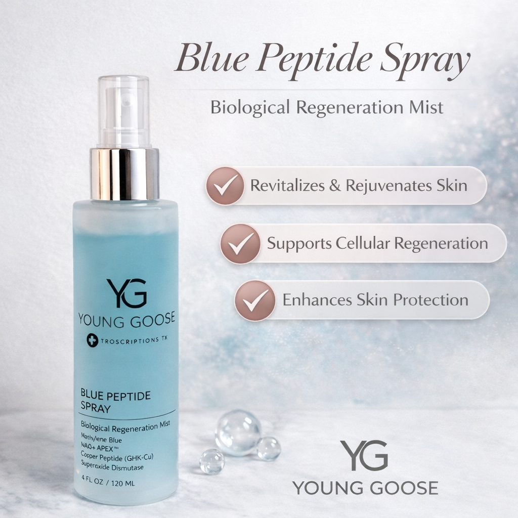 Blue Peptide Spray Young Goose Canada | Juvenescence Wellness