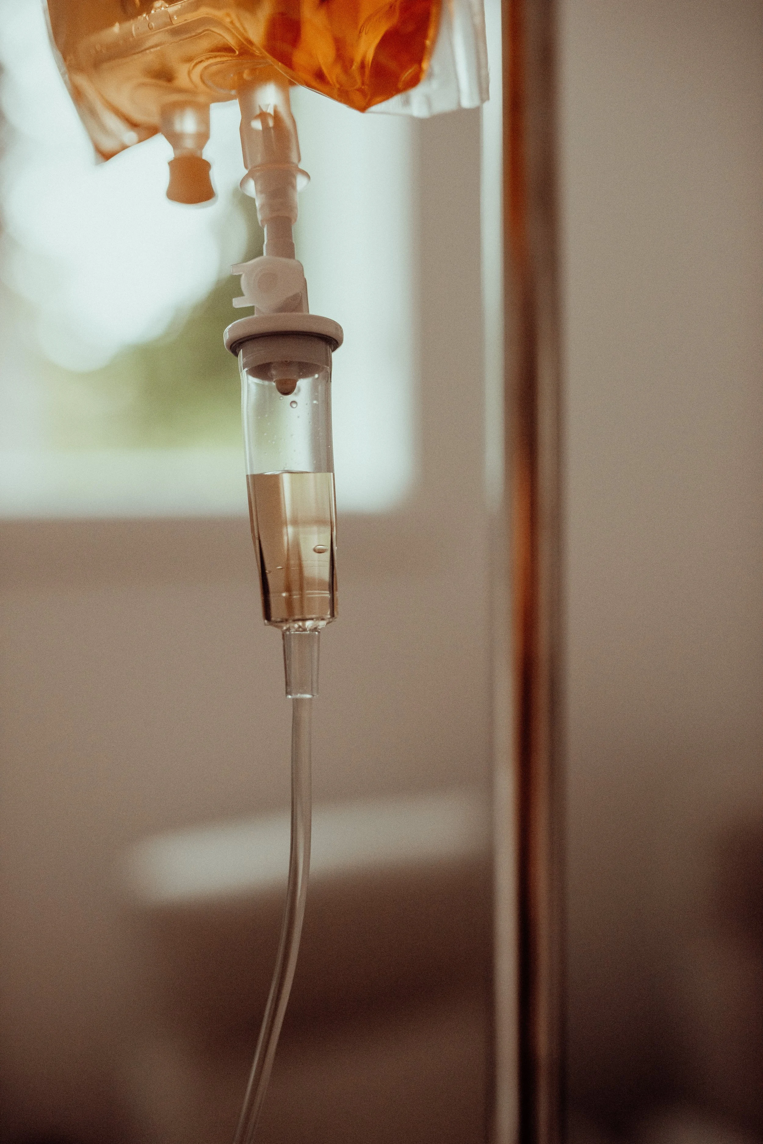 NAD+ IV therapy administered by a medical practitioner at a Lake Cowichan, Vancouver Island wellness clinic