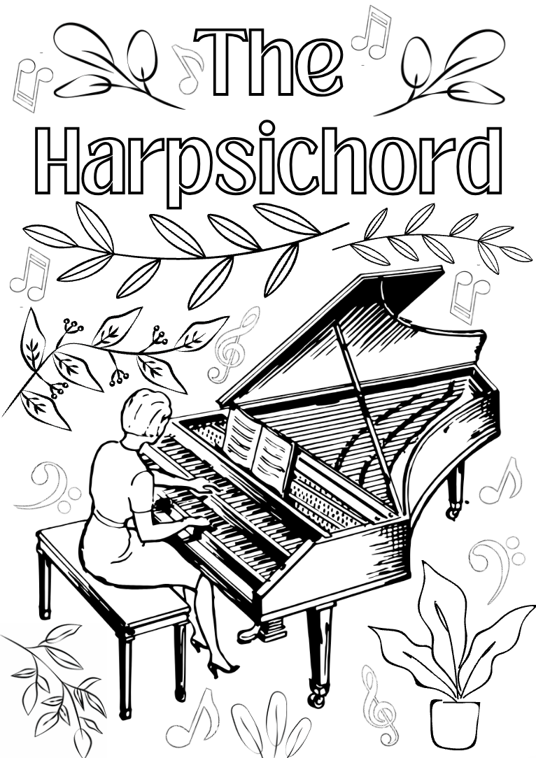 Classical Music Coloring Book Printable