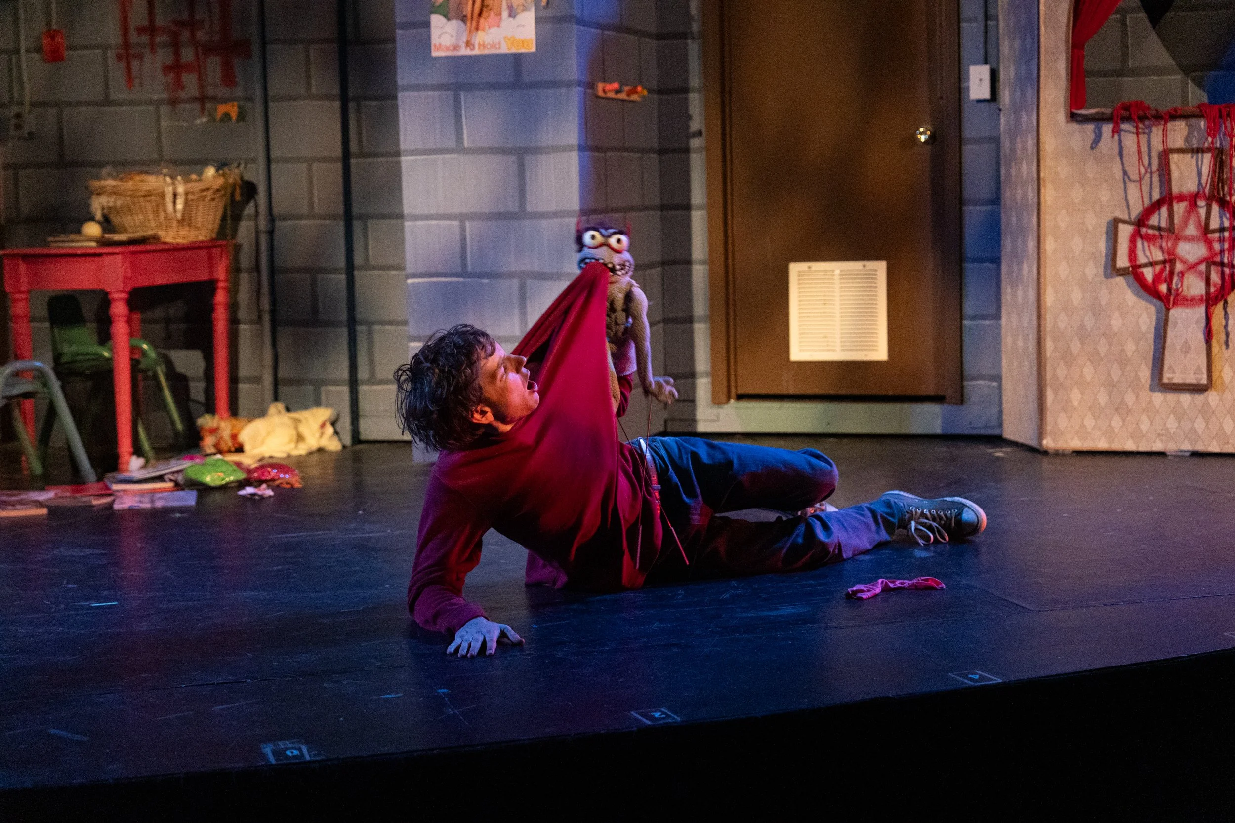 Hand to God - Gallery Players (photo by Kat Vecchio)