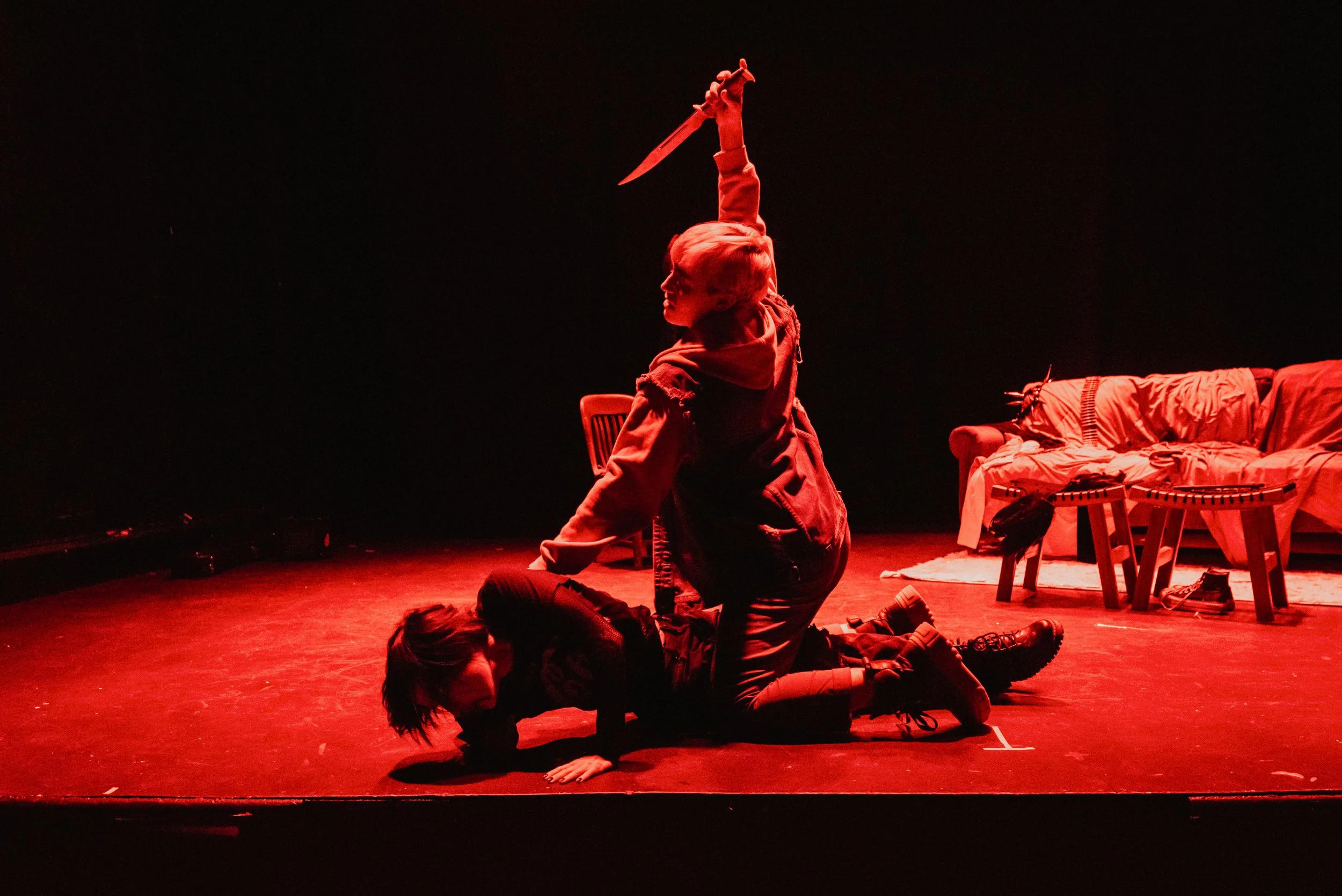 PoserCorpse - The Tank Theater (photo by Ben Bomier)