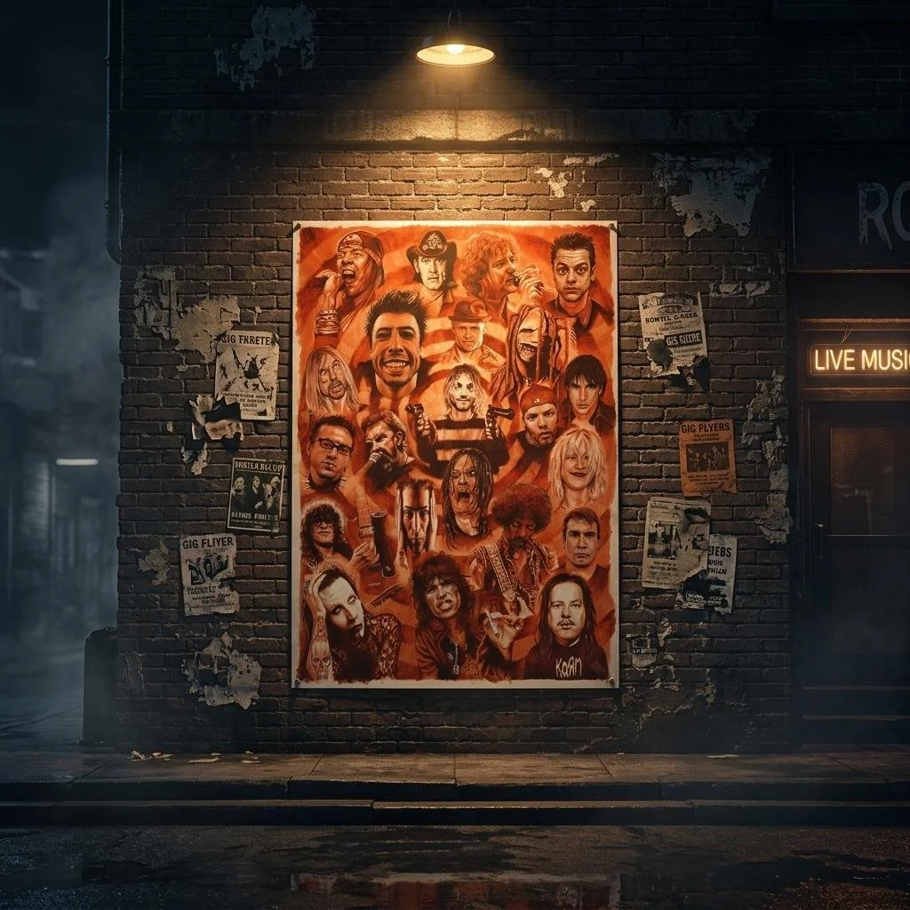 Rock Gods XL SIZE Poster -  Edition: 150