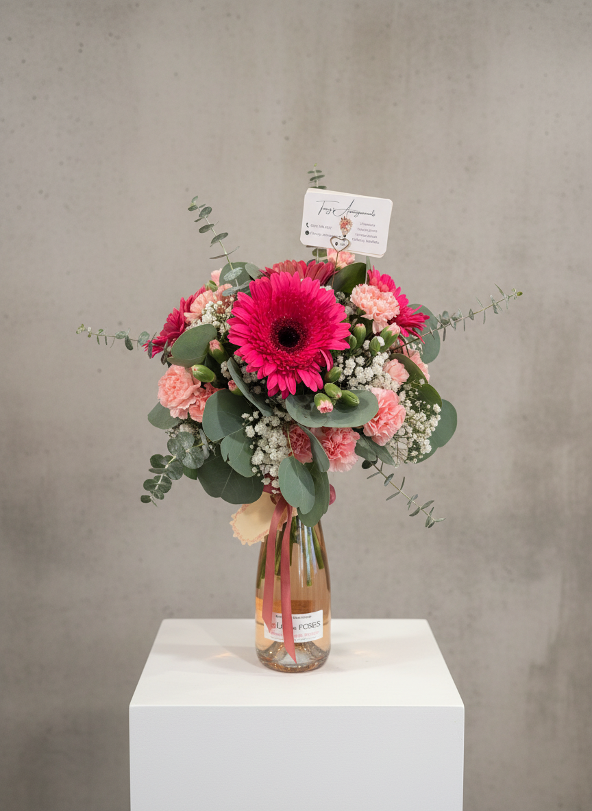 Wine Bottle Arrangements