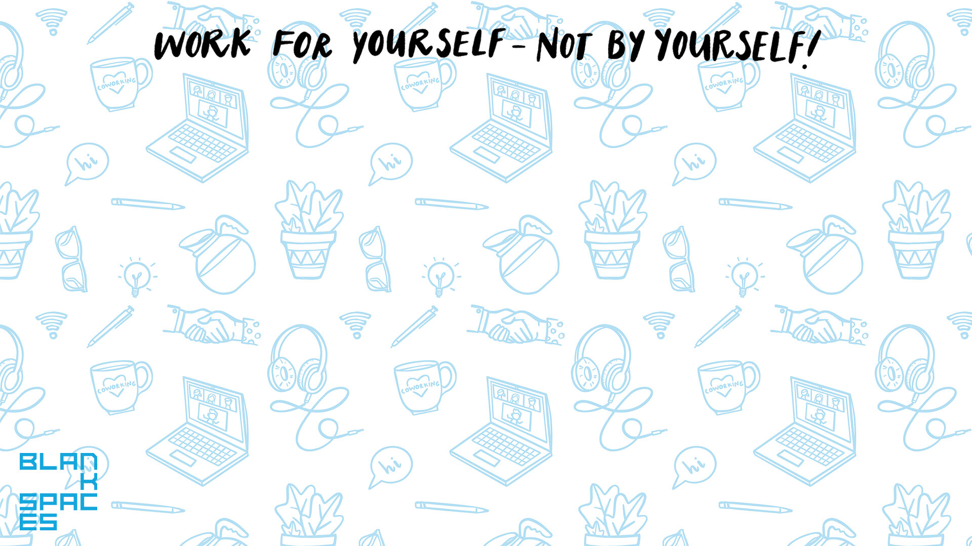 Blankspaces Zoom Backgrounds Designed by Elly Brinkerhoff