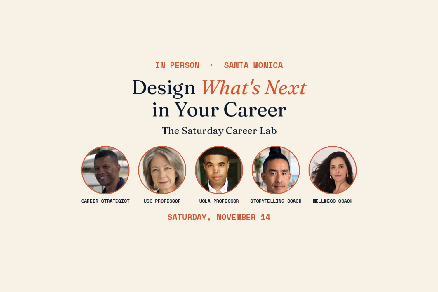 The Saturday Career Lab: Design What's Next in Your Career