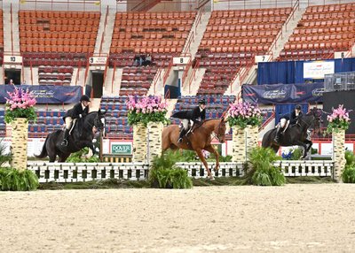 Keswick was Hunt Night Champion with Cheshire Reserve Champion at Pennsylvania National Horse Show