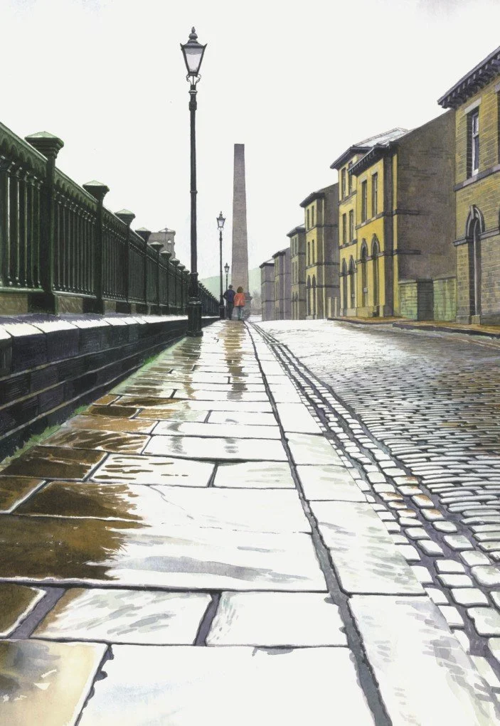 Towards the Mill Saltaire