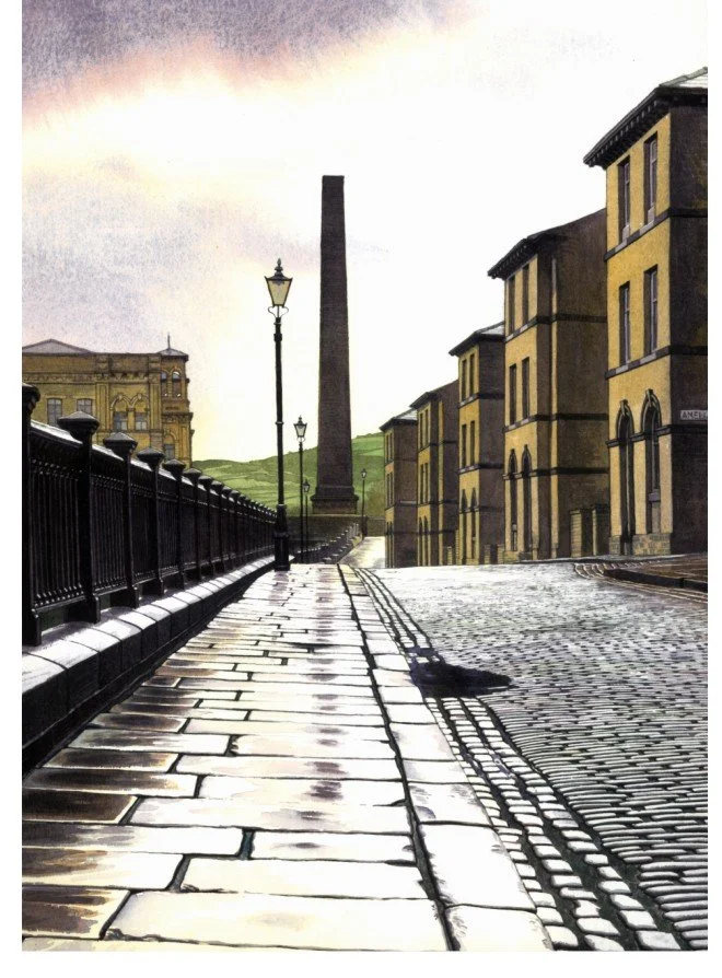A Sombre Sky in Saltaire