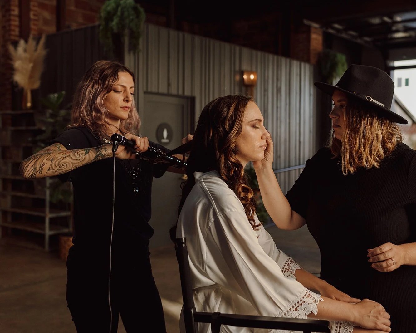 The Penny event venue San Luis Obispo wedding hairstylist 