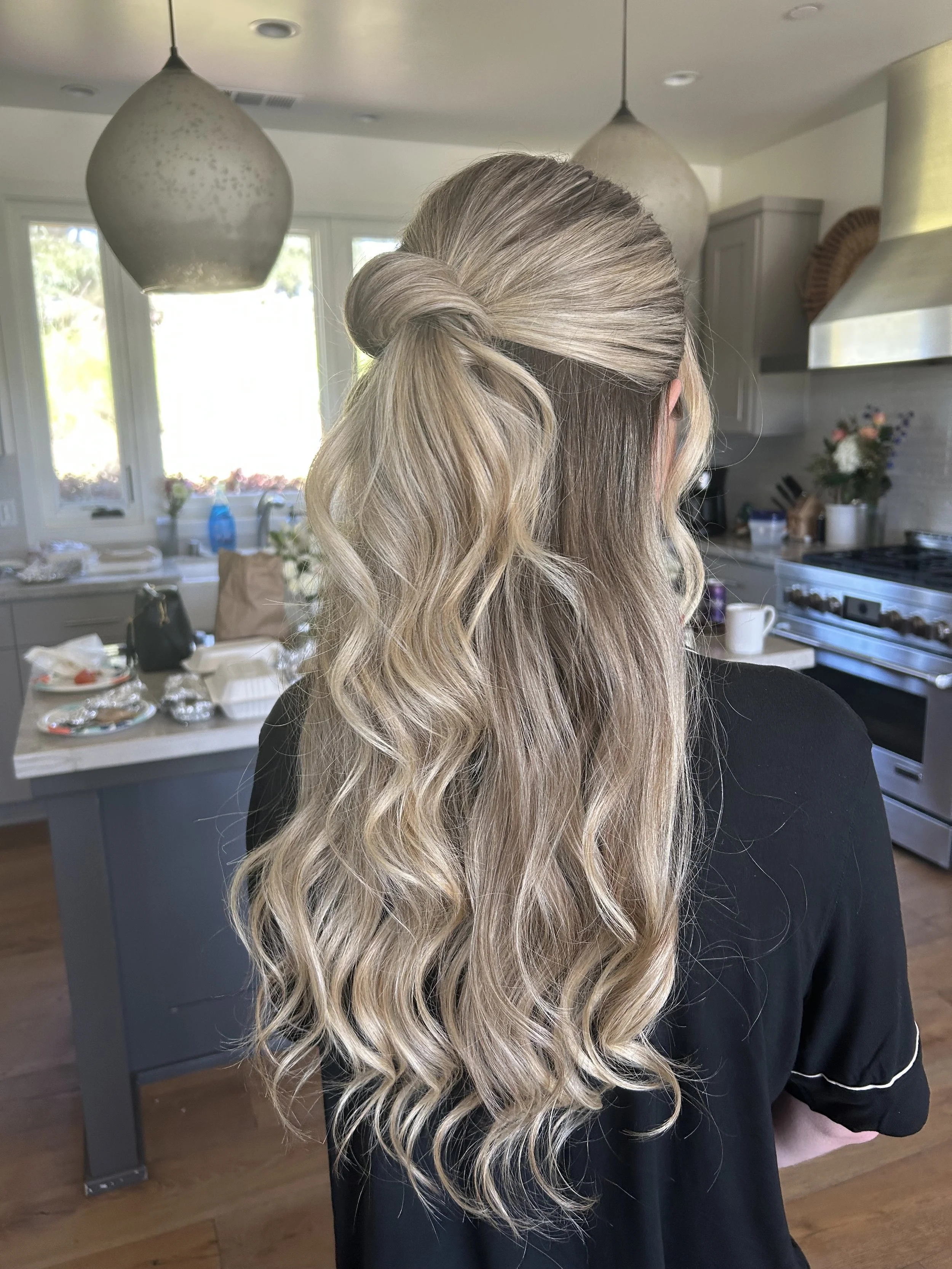 SLO wedding bridal hairstylist 