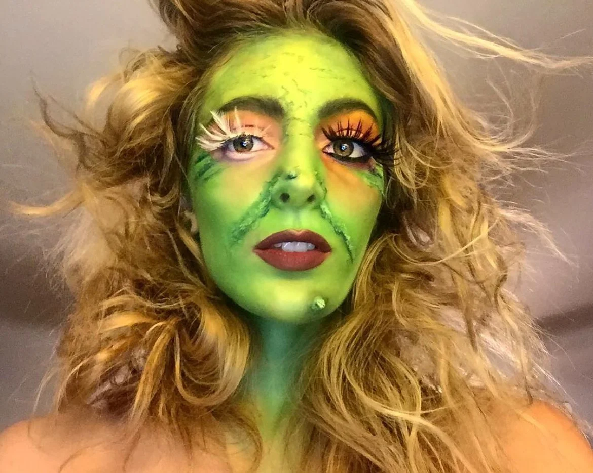 halloween witch makeup SLO