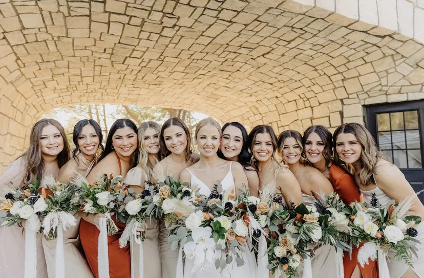 SLO BRIDE AND BRIDESMAIDS MAKEUP