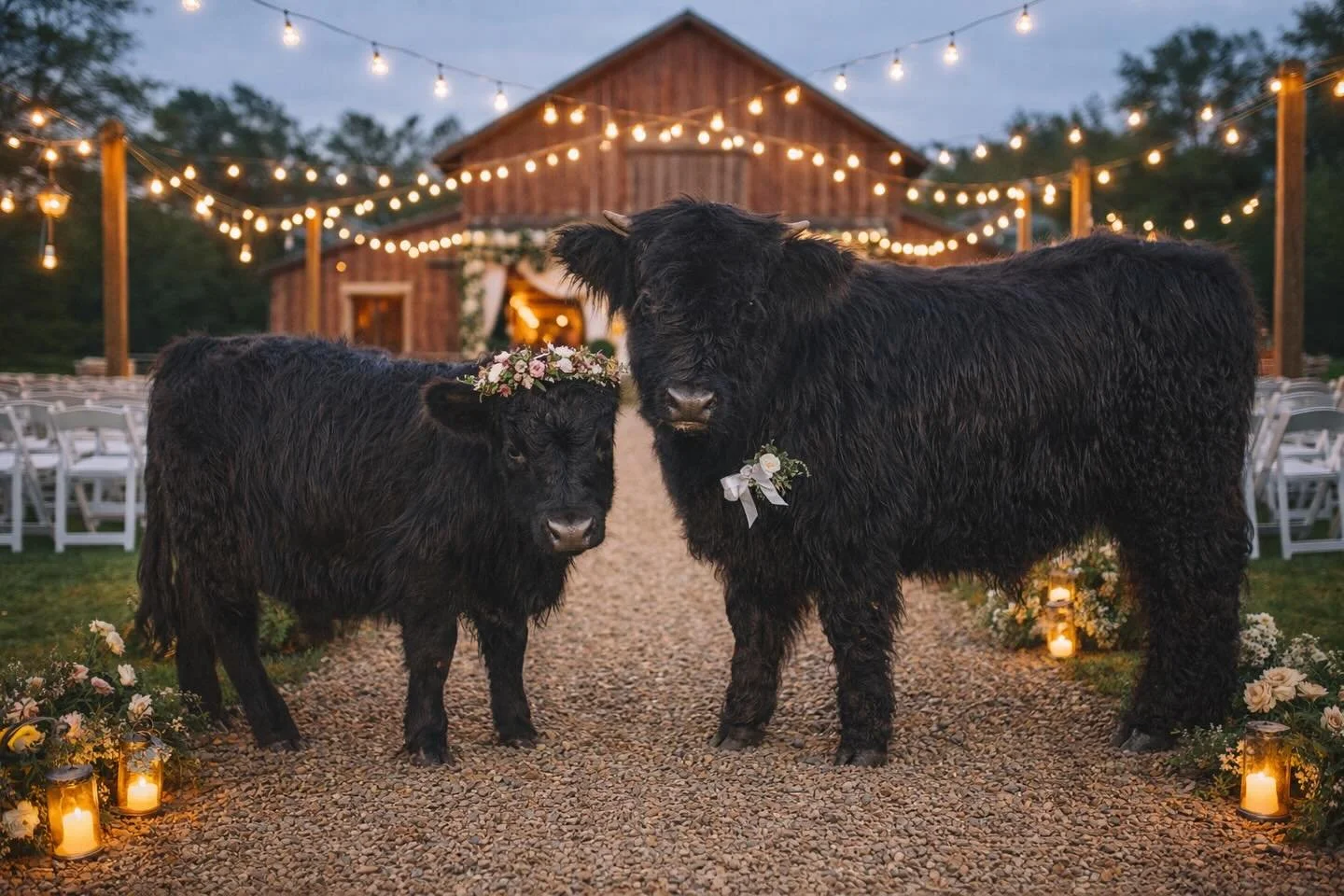 Wedding season is coming, and who wouldn&rsquo;t want these loves greeting them at cocktail hour? 

#beersteer #minihighland