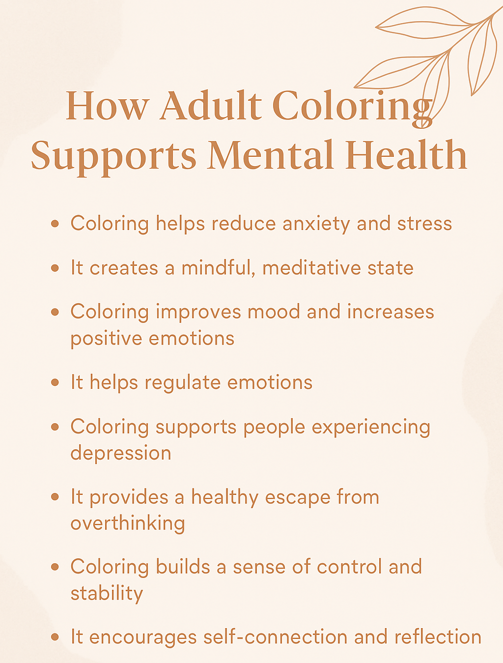 How Adult Coloring Supports Mental Health
