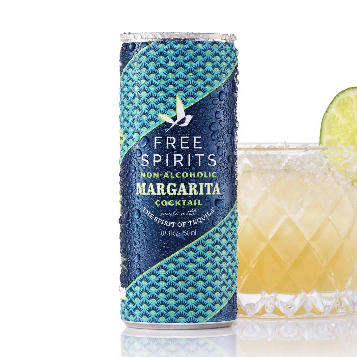 Free Spirits Margarita (4-Pack) | Non-Alcoholic Cocktail