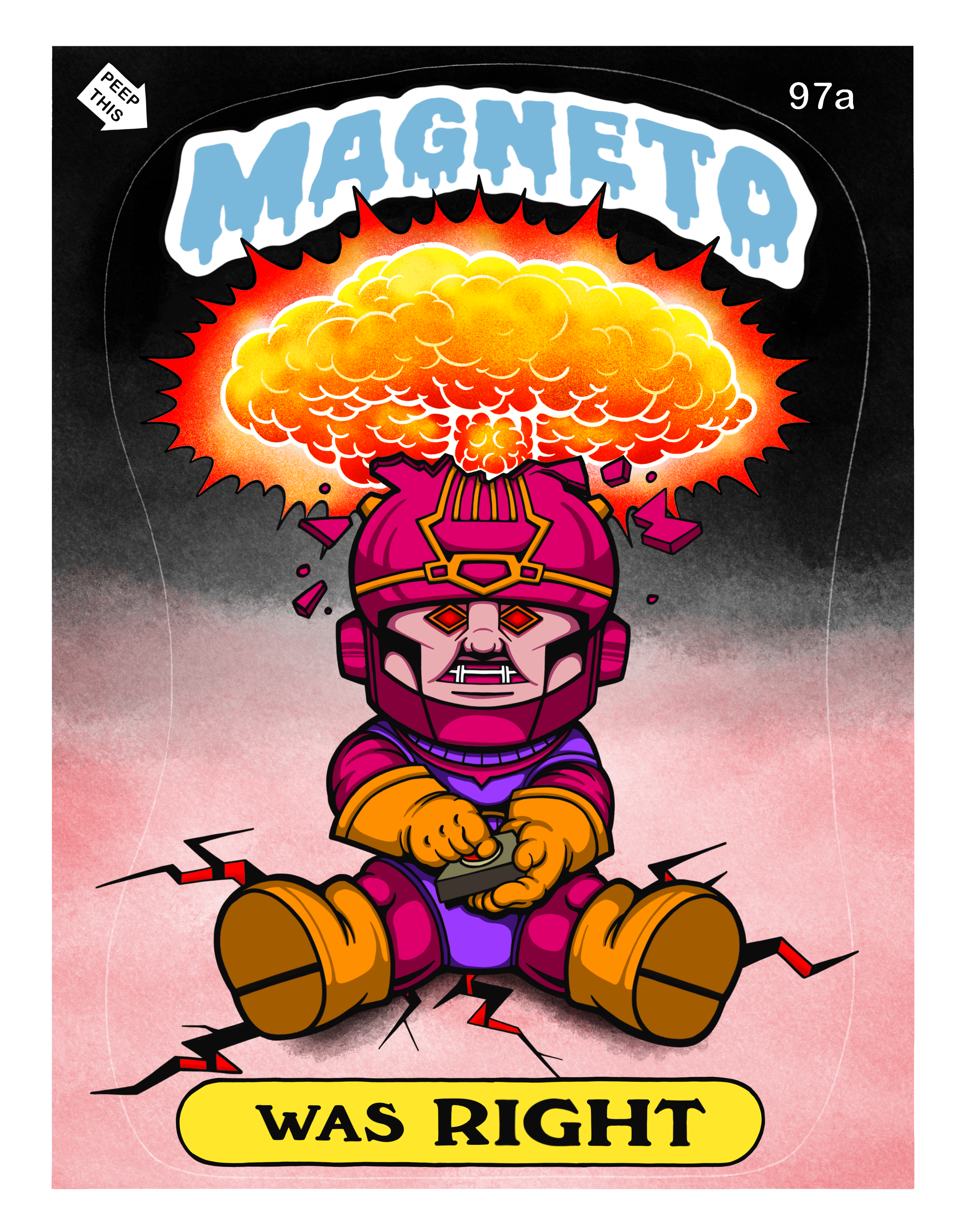 Magneto was Right - Digital illustration.