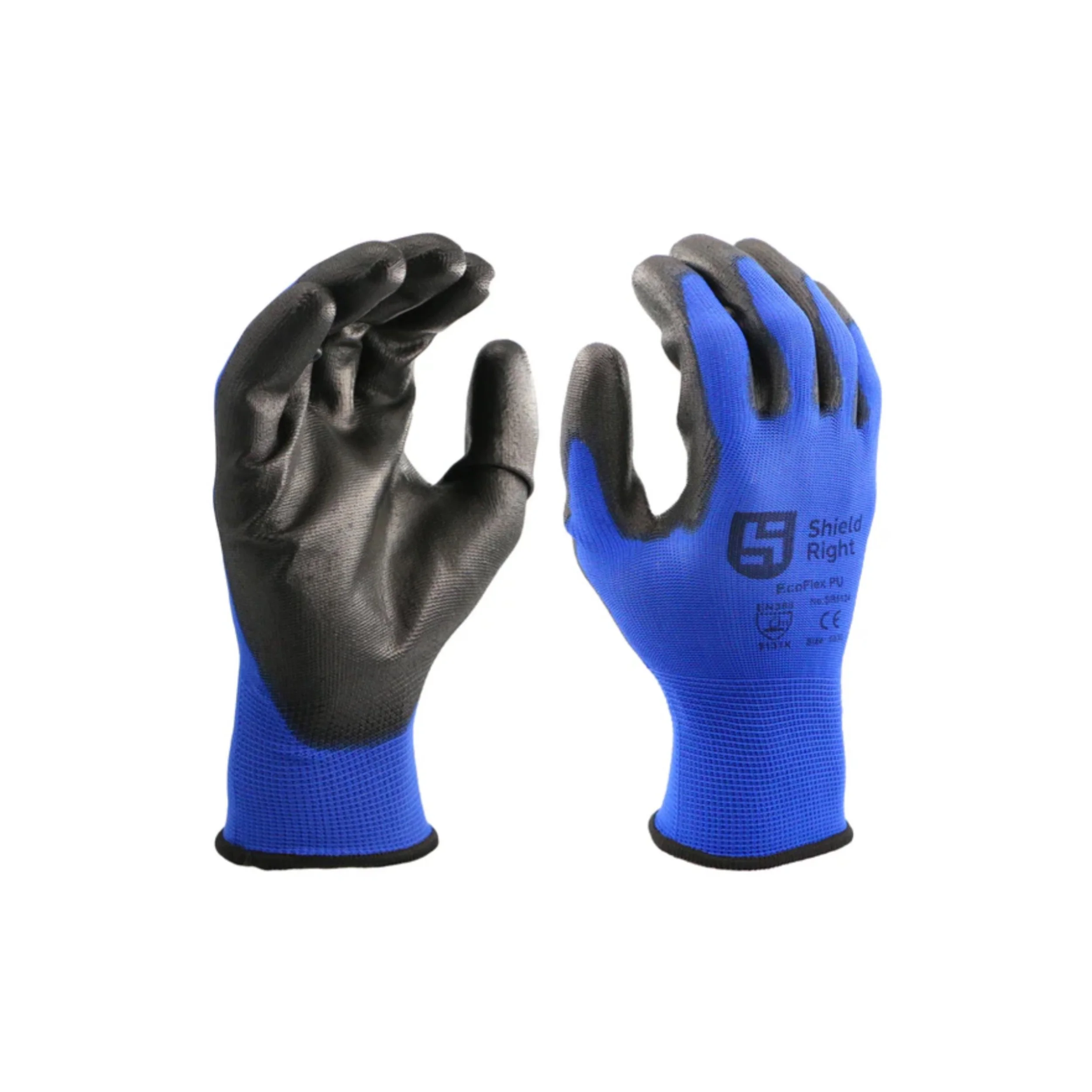 Shield Right EcoFlex PU Safety Gloves - Large
