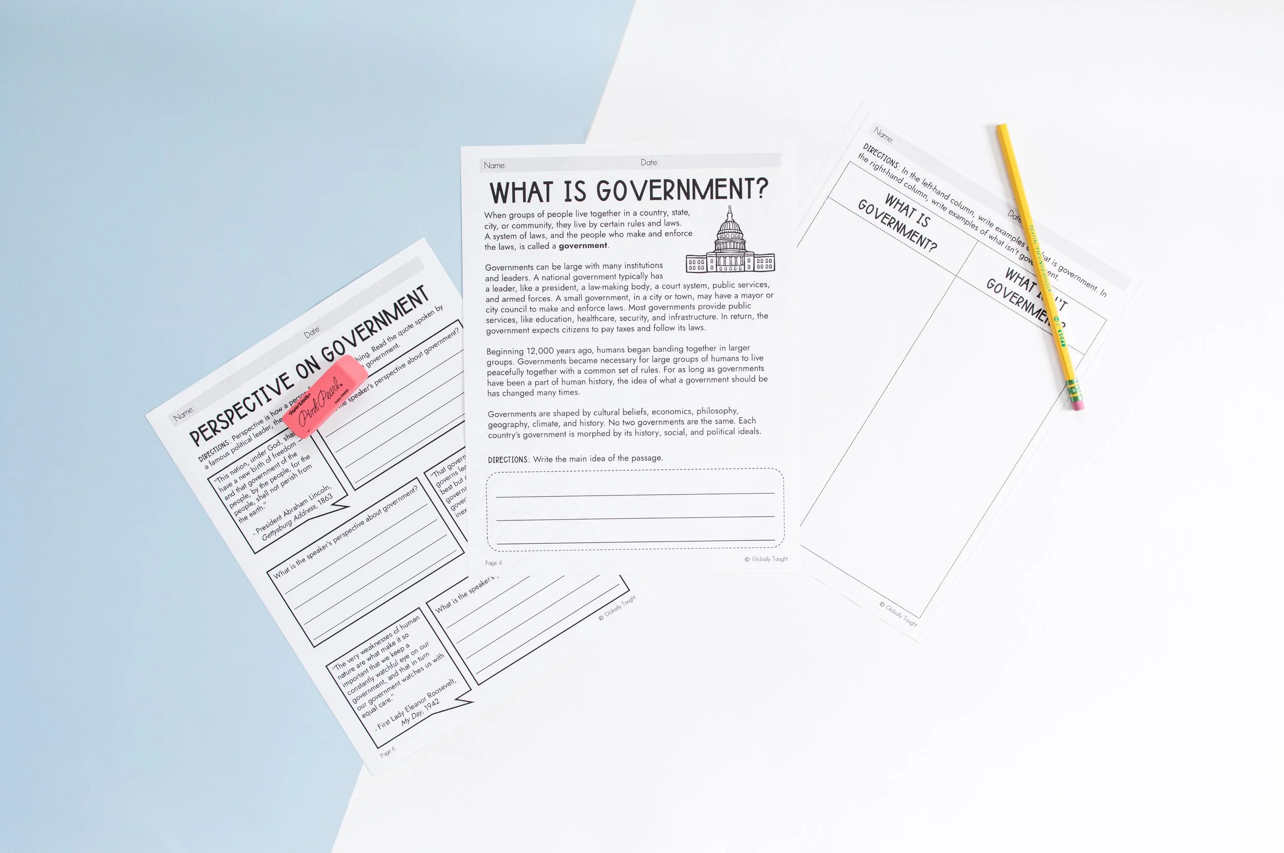 What is Government Lesson