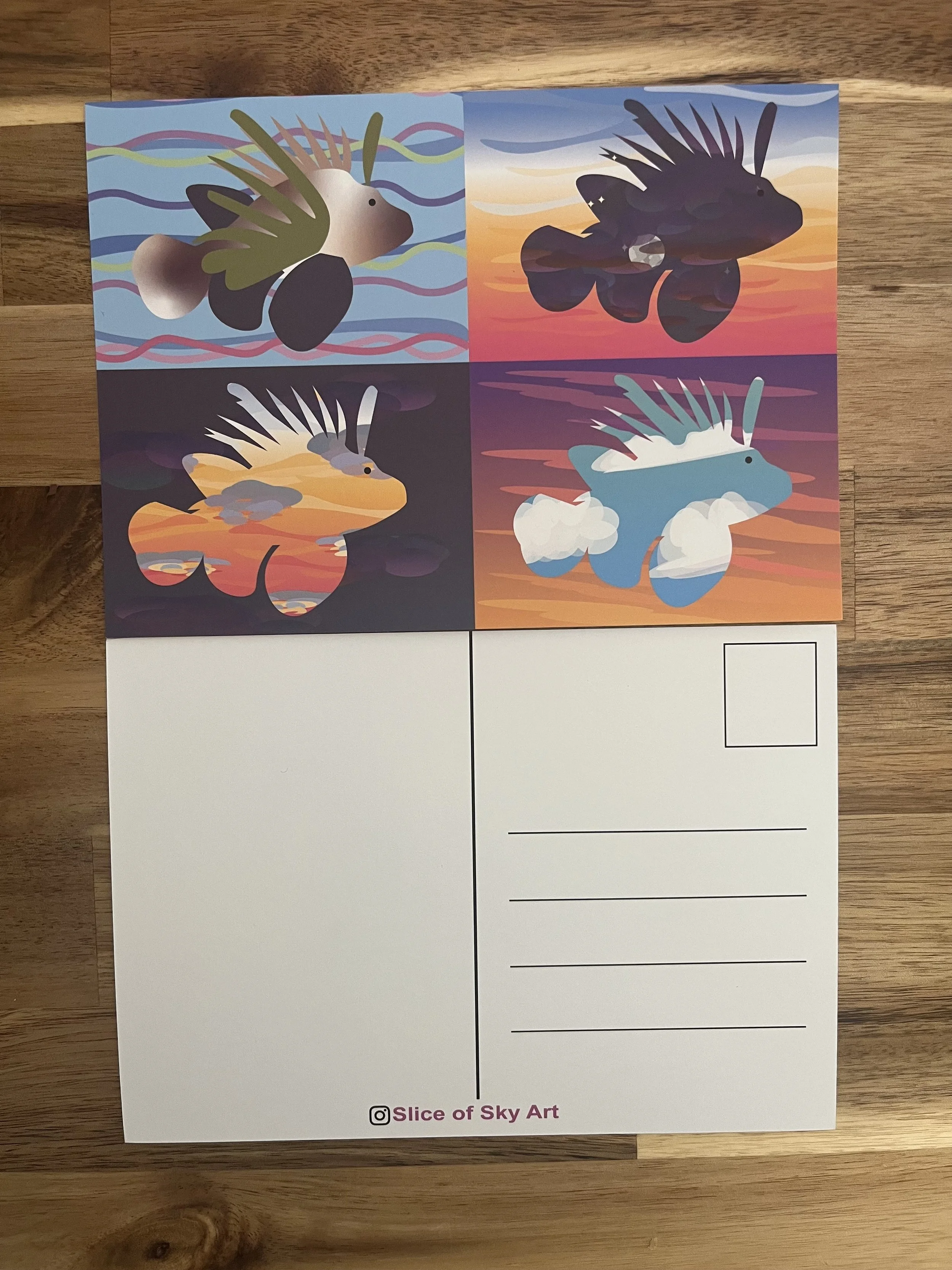 Lionfish Postcard: Postcard Edition