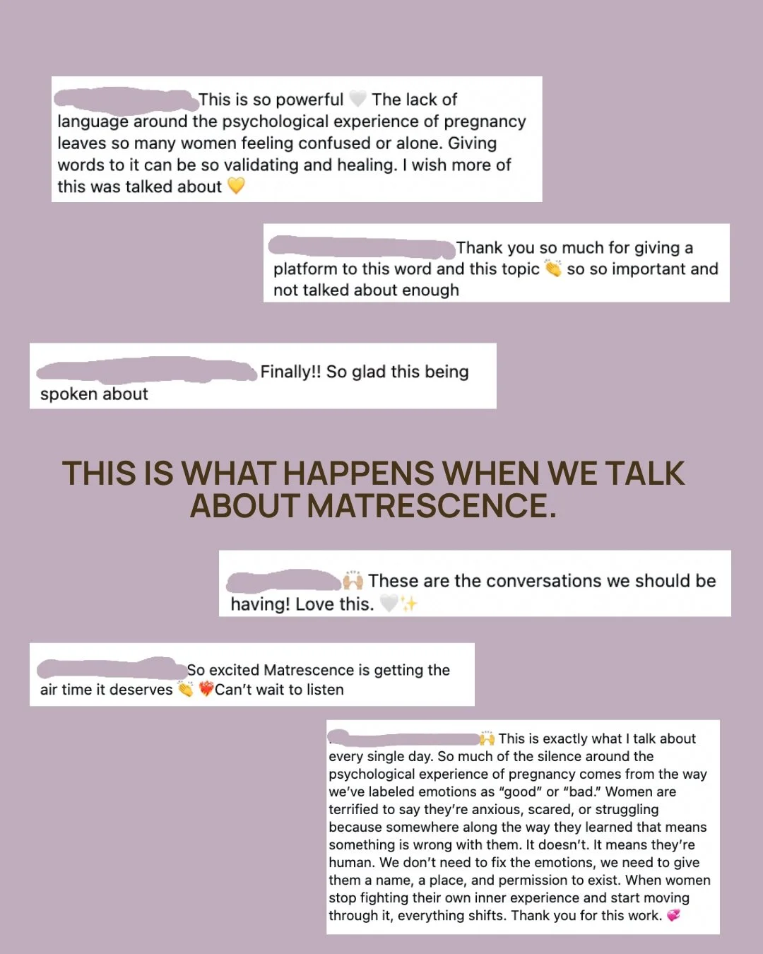 Last week @drednalekgabe posted about matrescence and the comments haven&rsquo;t stopped.

Which doesn&rsquo;t surprise us. 

Matrescence is the psychological, neurological and identity transformation of becoming a mother and is one of the most profo