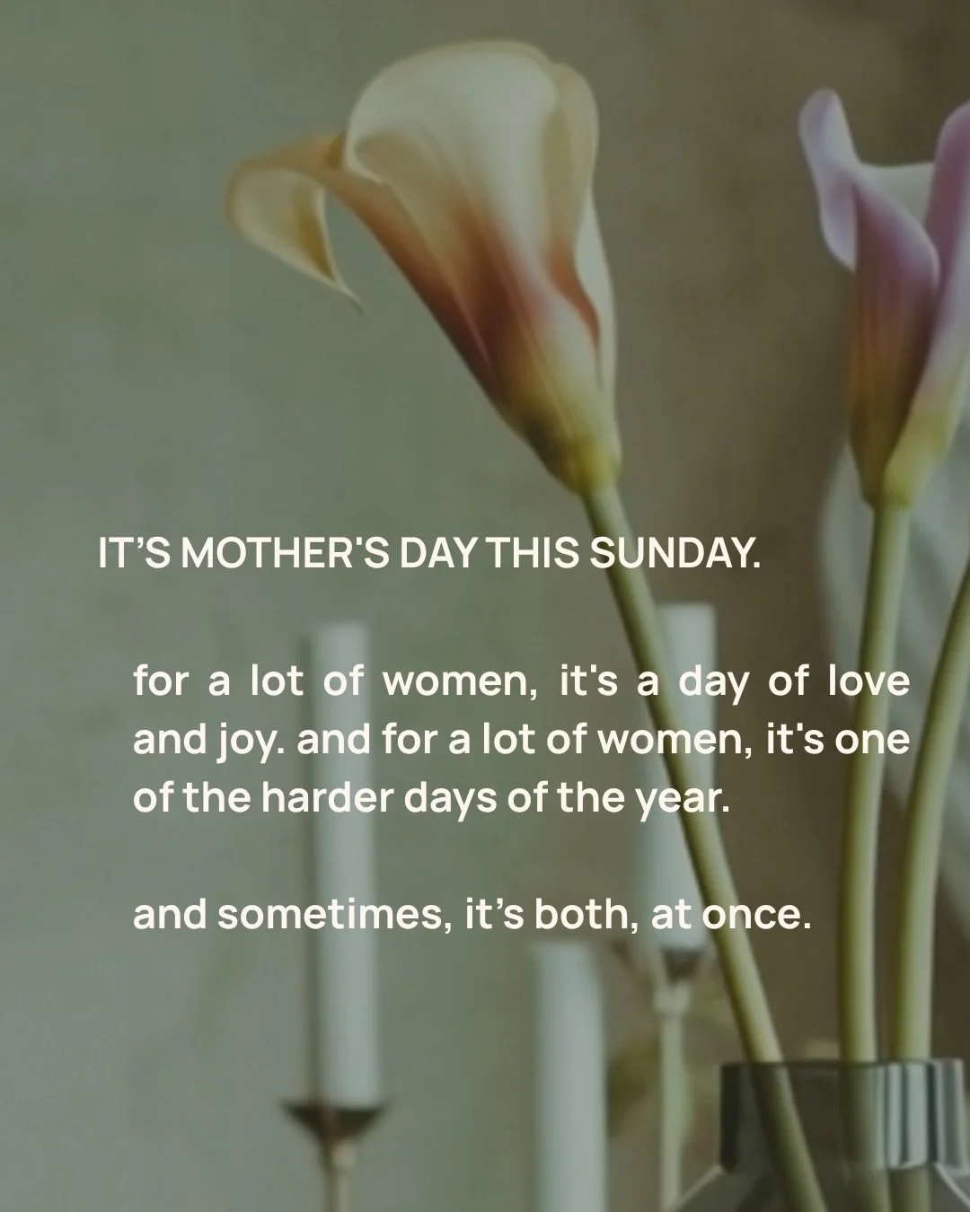 However this Sunday feels for you, we see you.

#mothersday#womensmentalhealth#postpartum#warmhealthcollective
