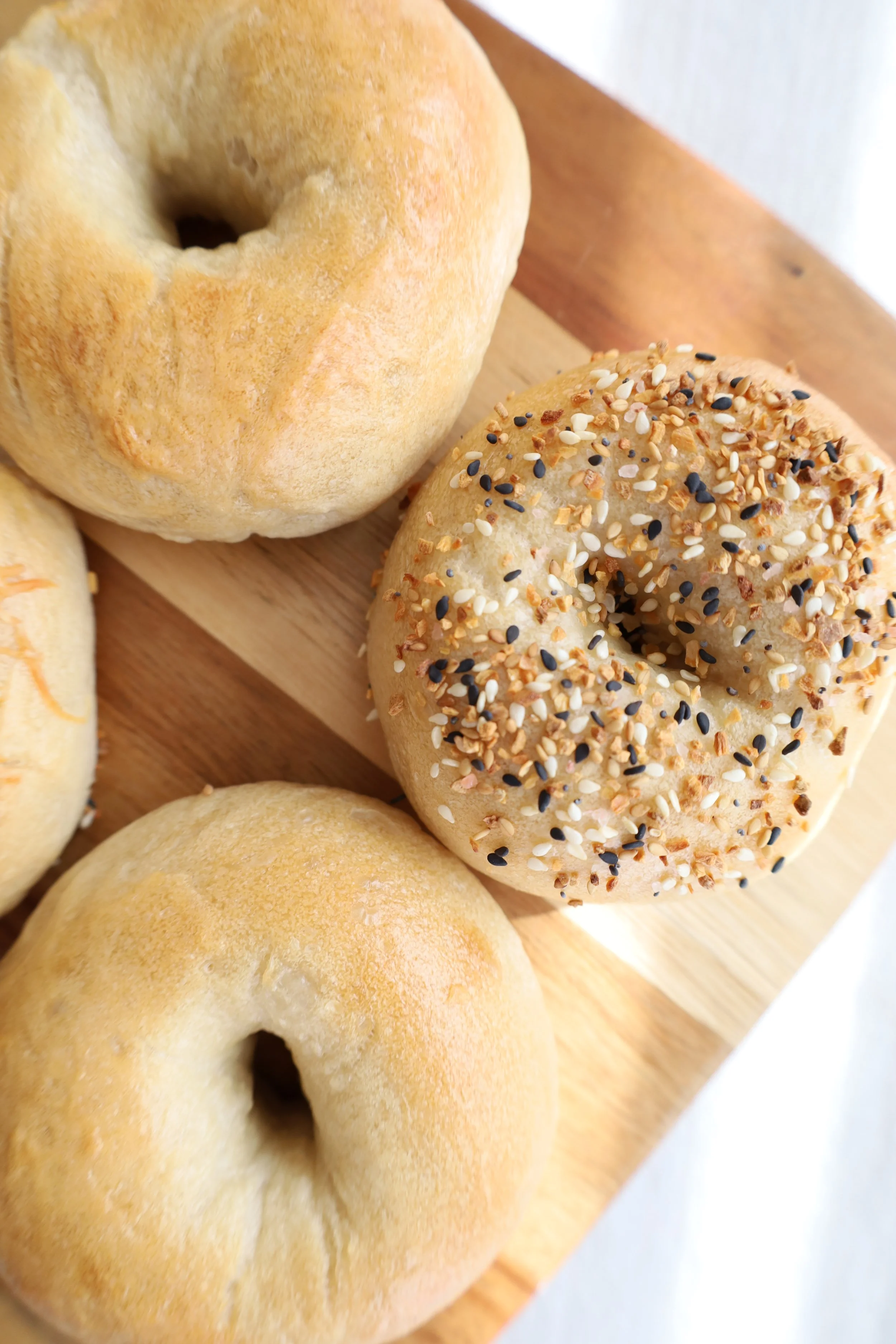 Sourdough Bagels