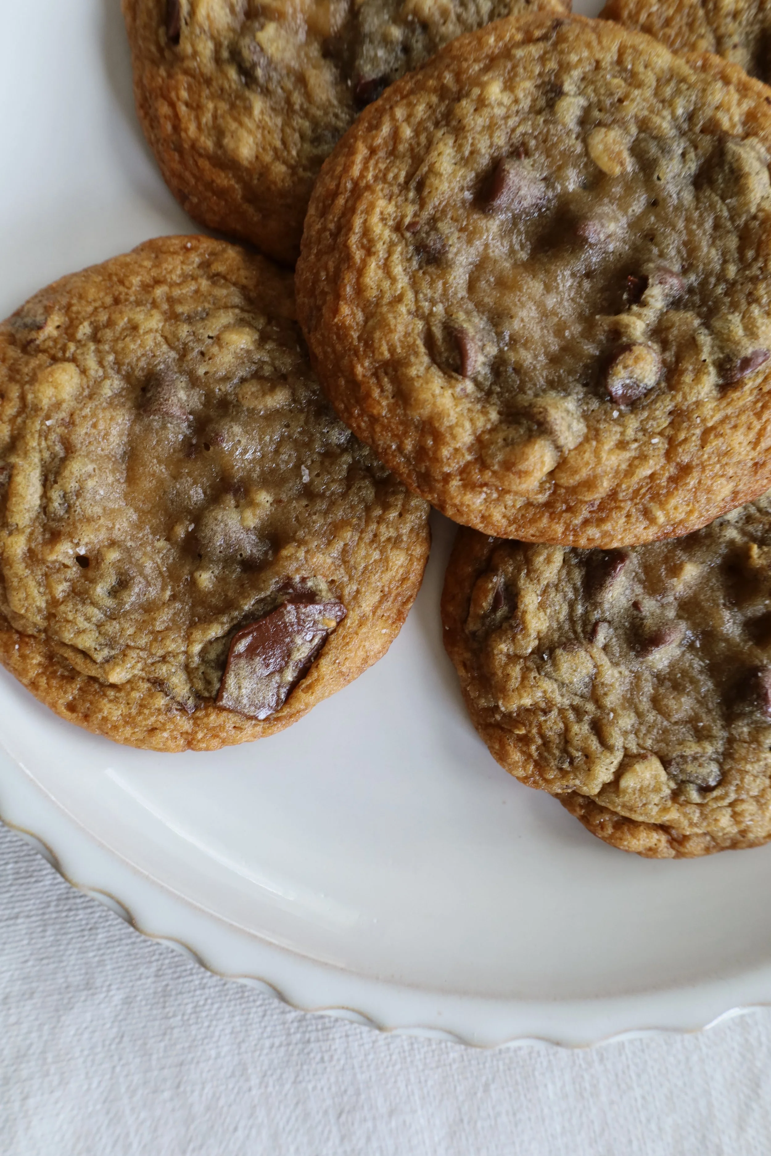 Brown Butter Banana Bread Chocolate Chip Cookies
